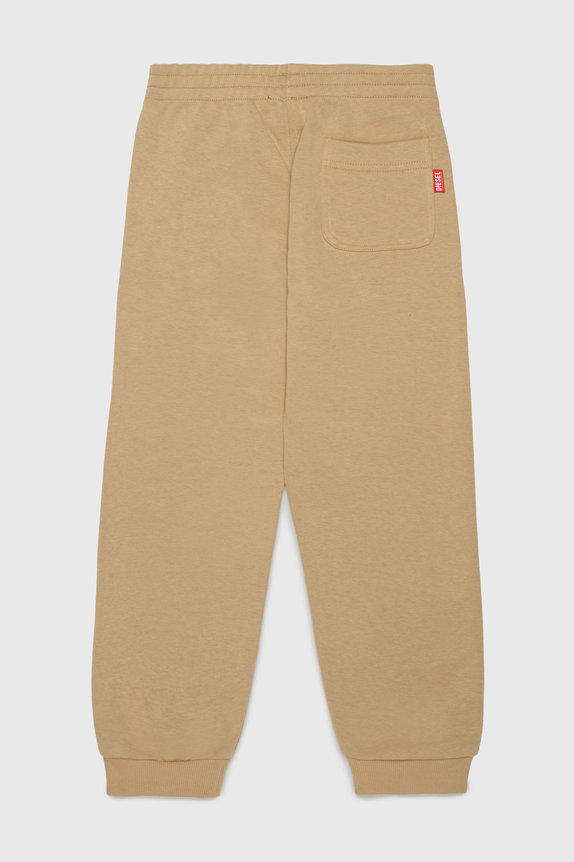 Diesel - PRES, Pantalon de surv&ecirc;tement avec logo d&eacute;coup&eacute; imprim&eacute; Homme in Marron - 2