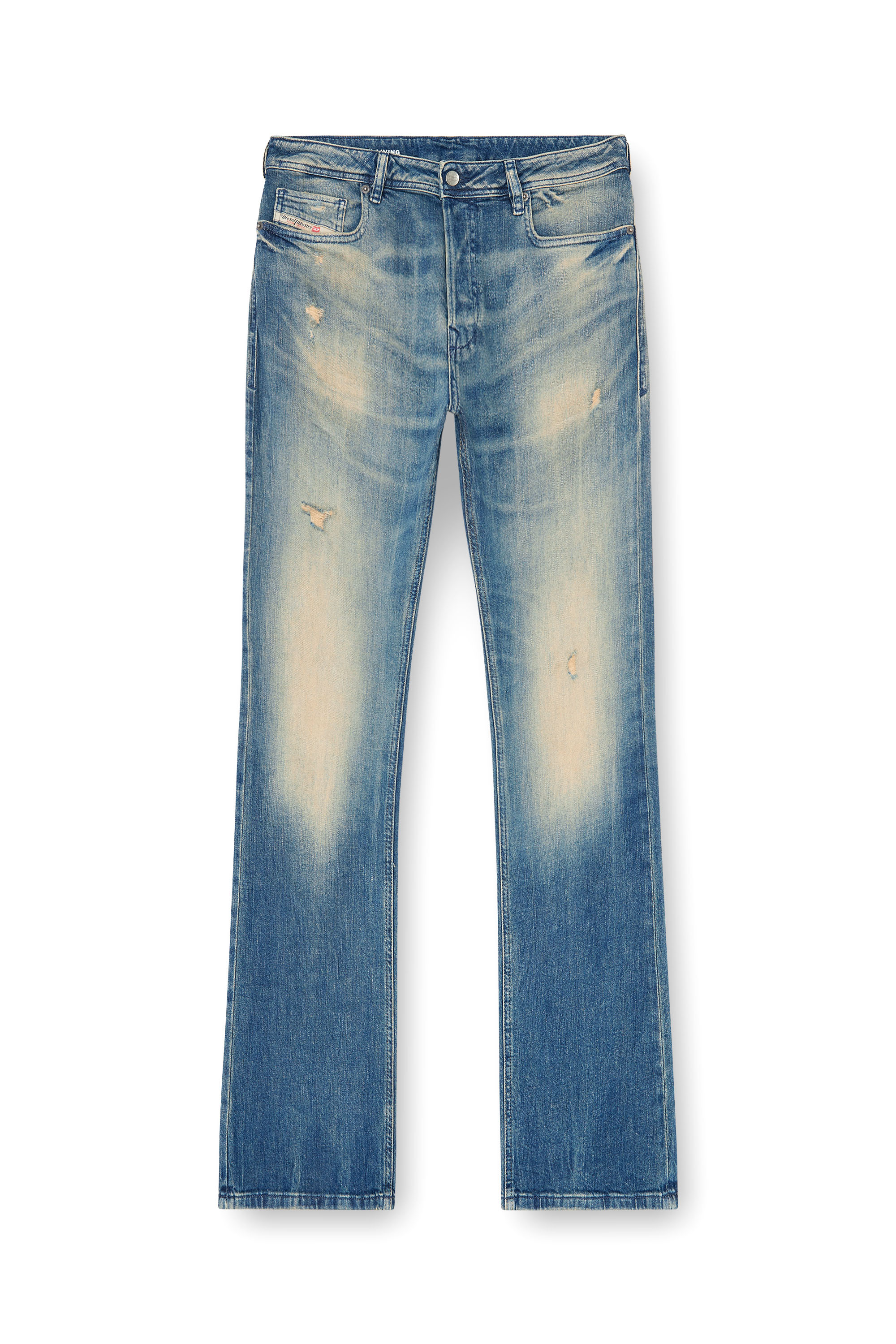 Diesel - Bootcut Jeans 2007 Zatiny 0KBBW Homme, Bleu moyen - Image 3