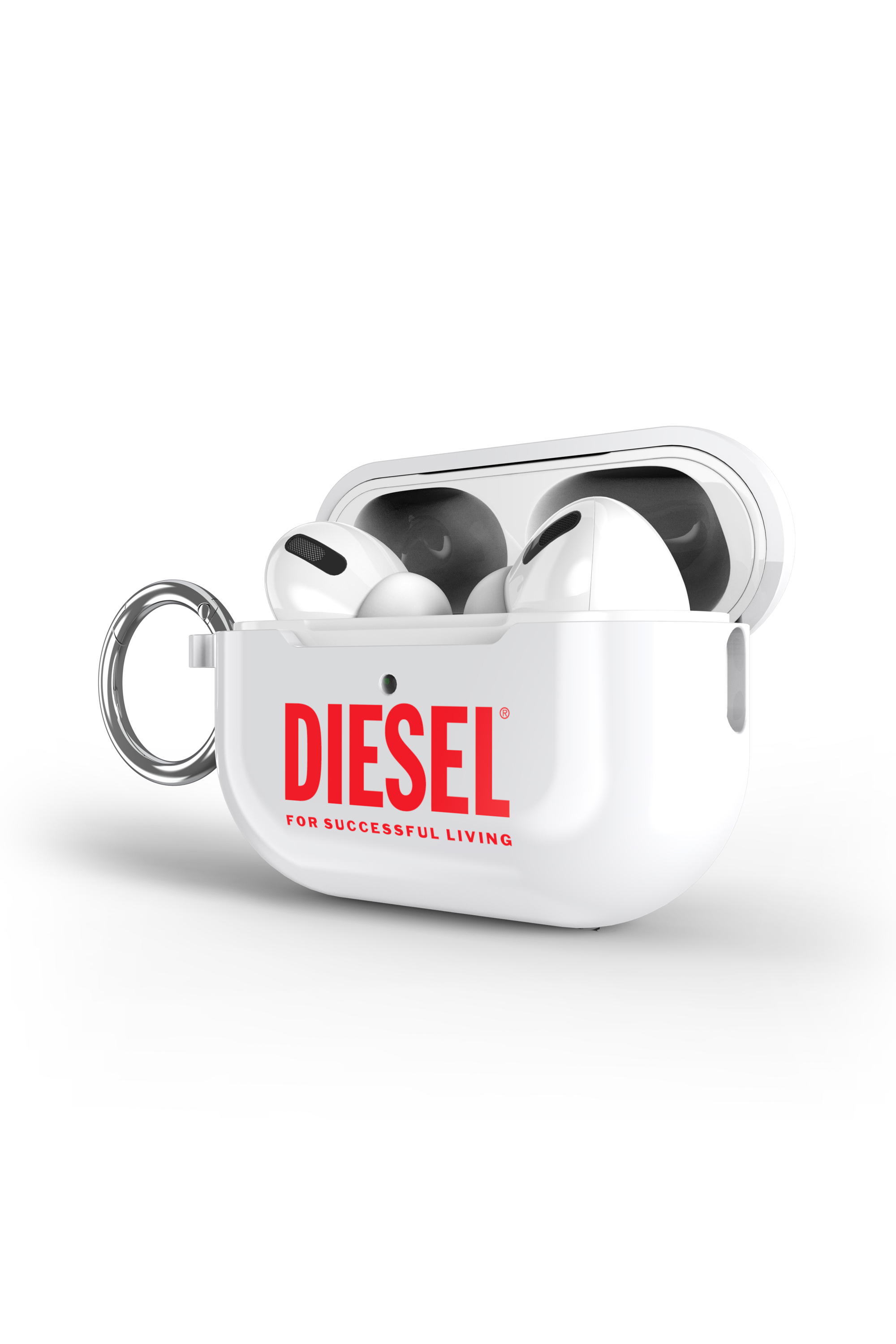 Diesel - 60067 AOP CASE, Coque pur Airpods Pro/Pro 2 Mixte in Blanc - 3