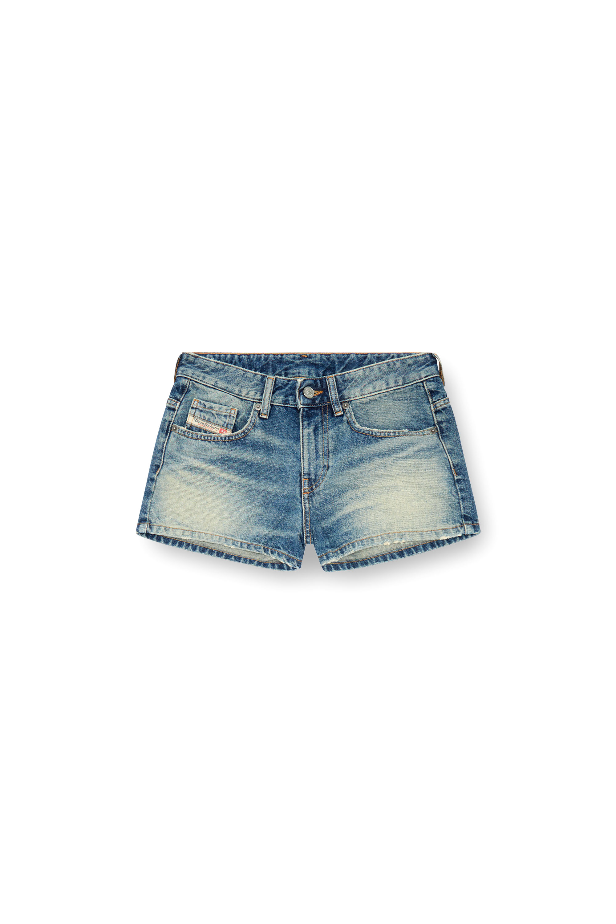 Diesel - DE-YUBA, Short en denim Femme in Bleu - 2