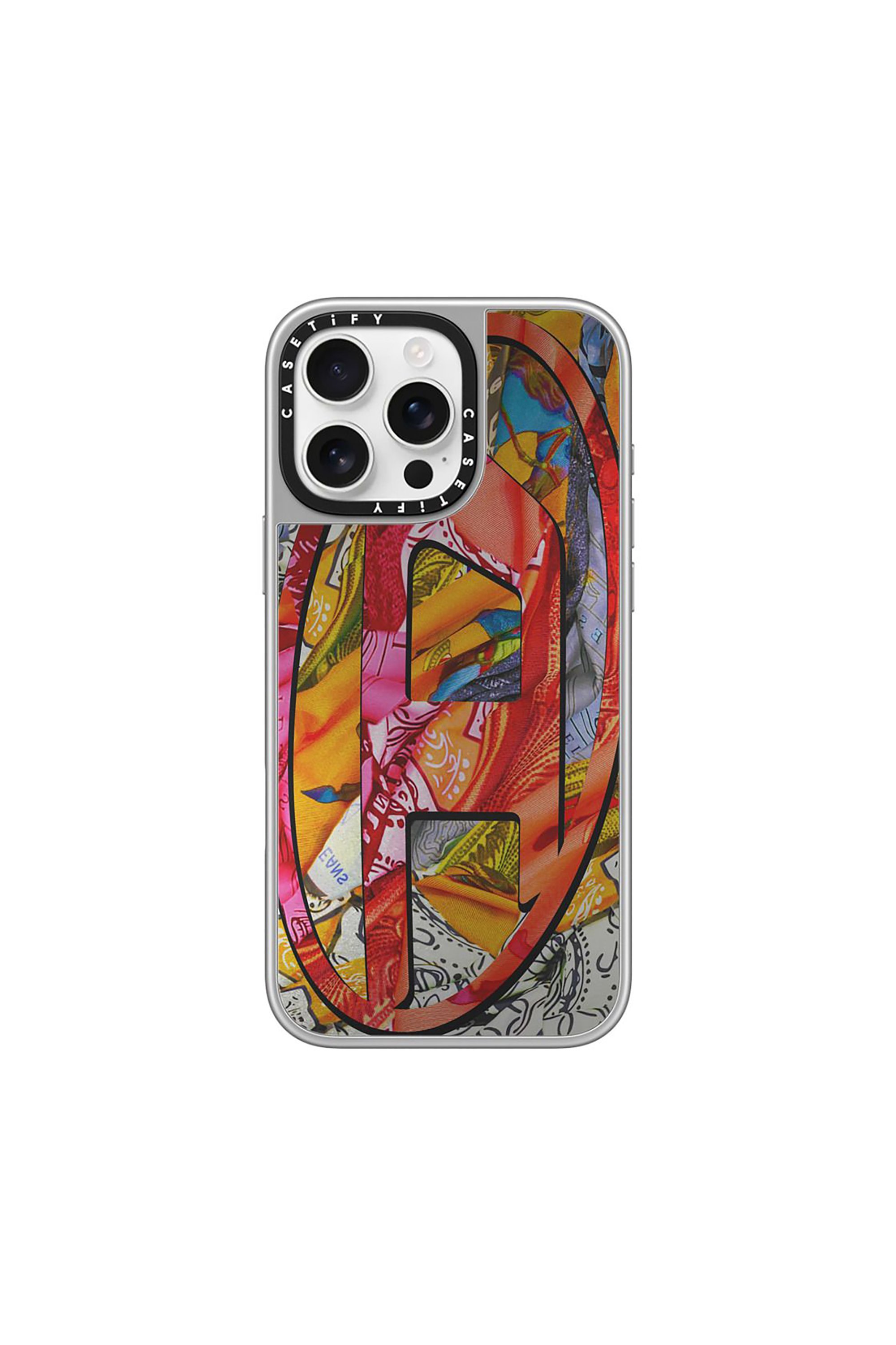 Diesel - 60335 CASETIFY MOULDED CASE, Coque MagSafe Bandana iPhone 16 Pro Max Mixte in Polychrome - 1