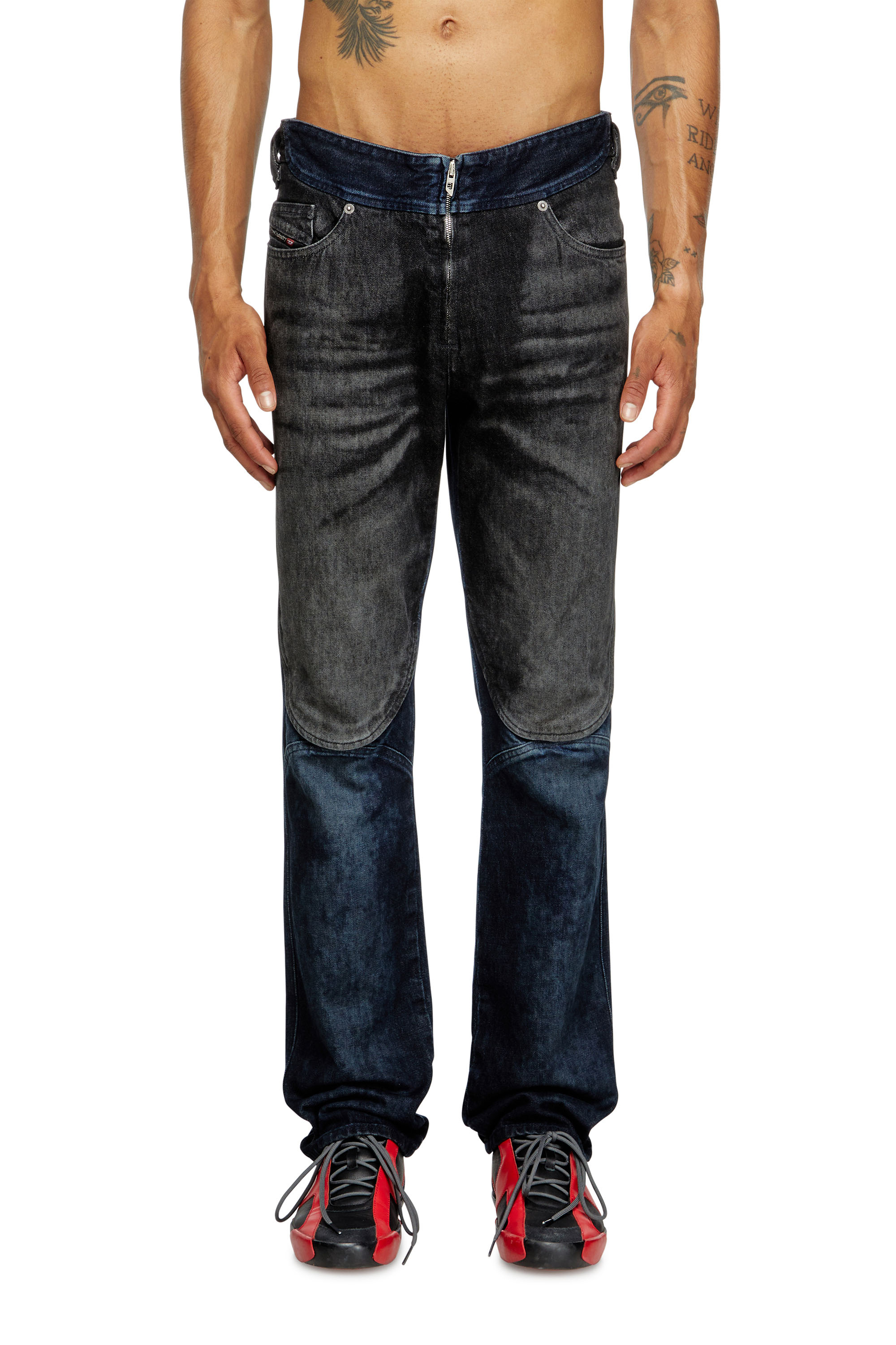 Diesel - Regular Jeans D-Bucy 007BX Homme, Bleu Foncé - Image 1