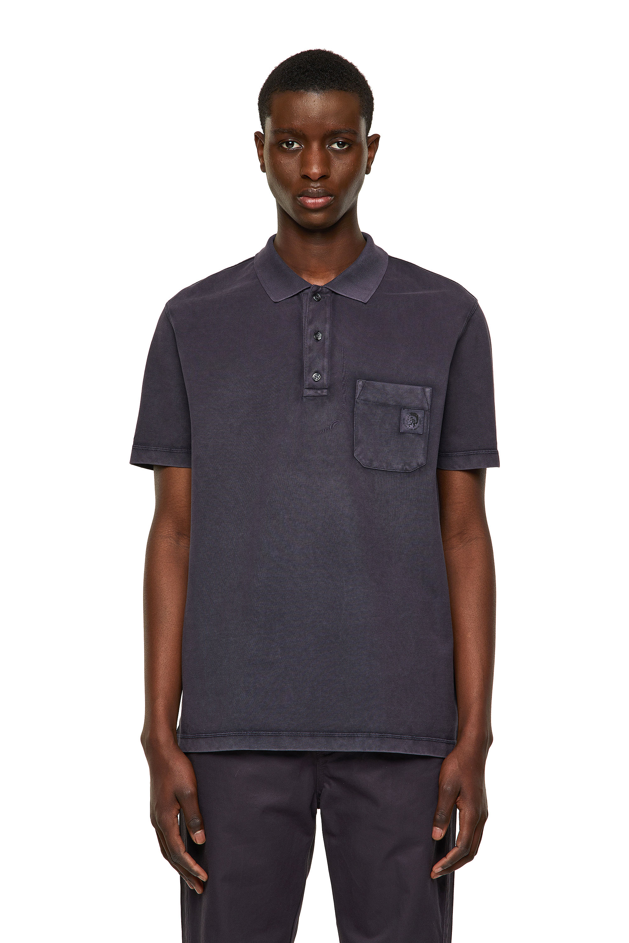 T-POLO-WORKY-B1, Bleu Foncé - Polos