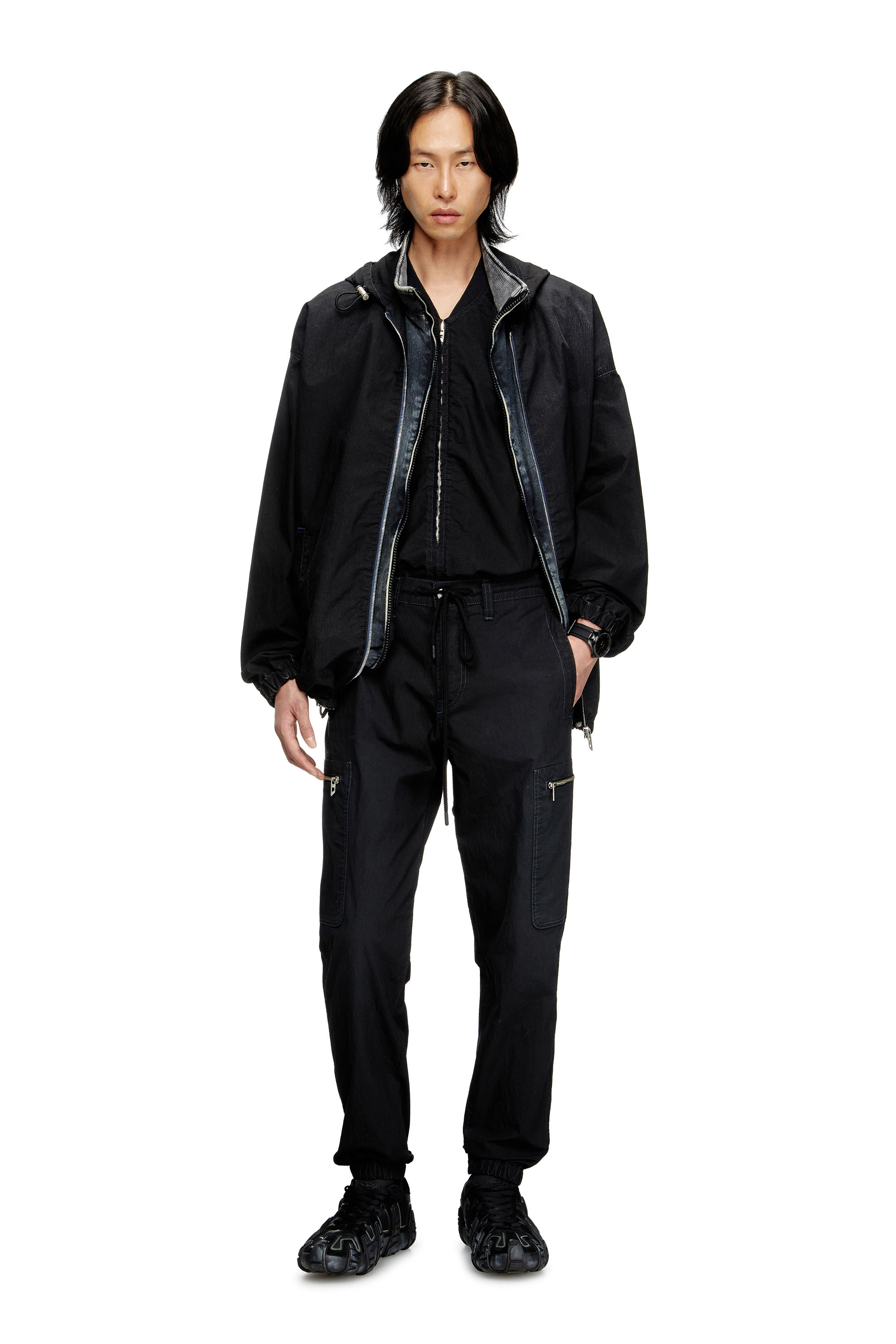 Diesel - S-D-GRIFFE LOW, S-D-Griffe - Baskets en nylon Homme in Polychrome - 2