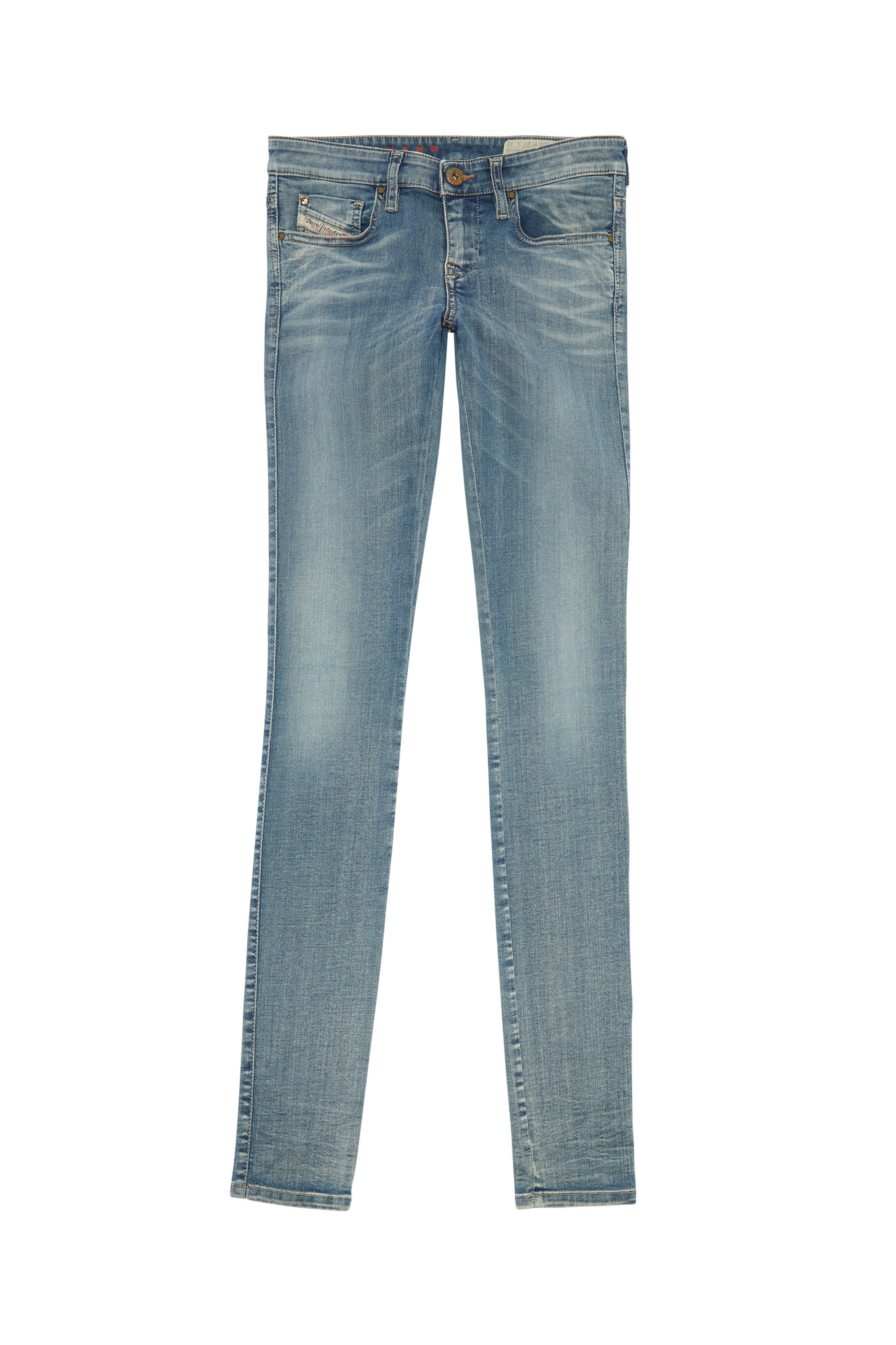 Diesel - SKINZEE-LOW, Femme - Jeans Bleu clair Femme in Bleu - 1