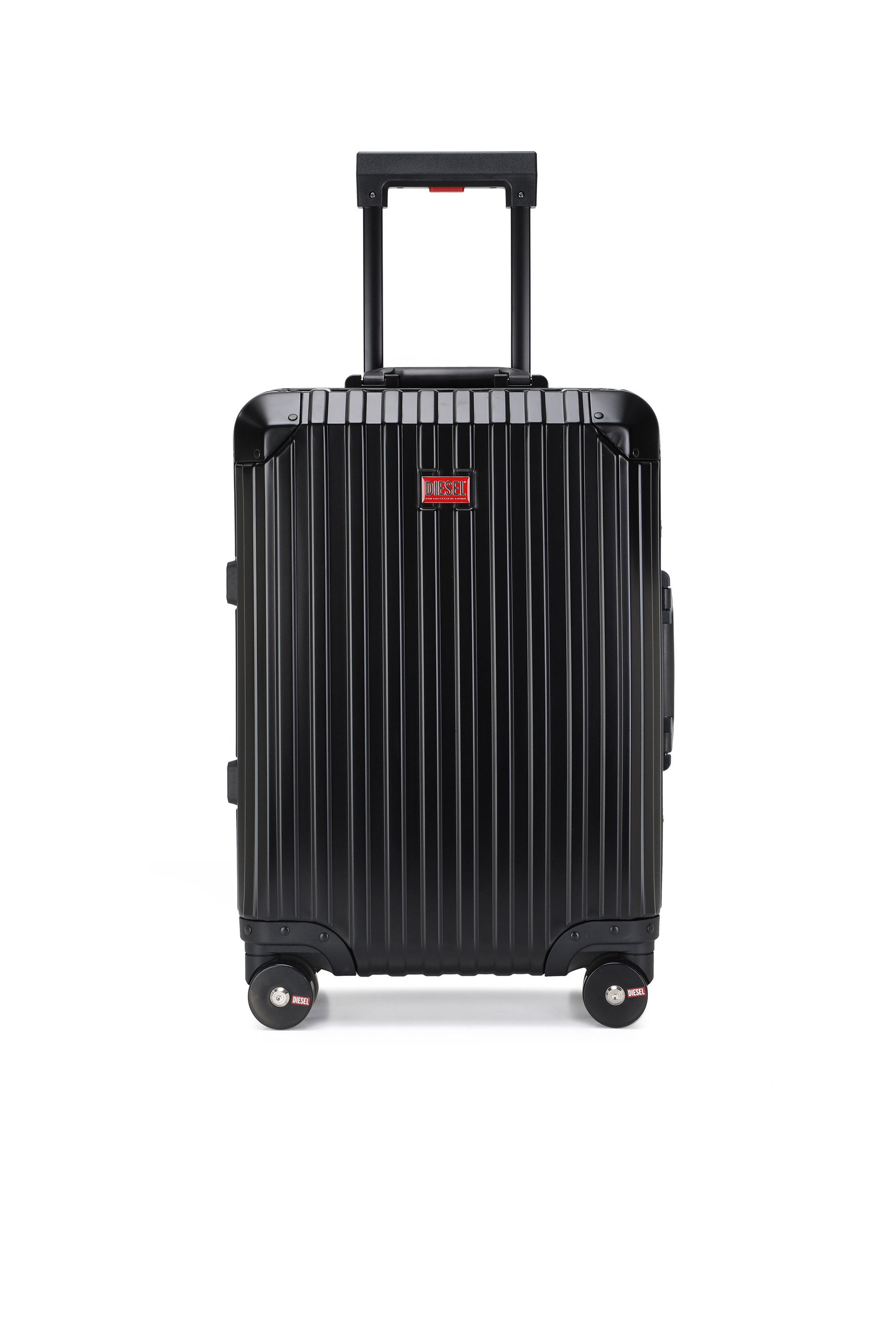 Diesel - DIESEL ALUMINUM TROLLEY- DSL002, Valise en aluminium taille S Mixte in Noir - 1