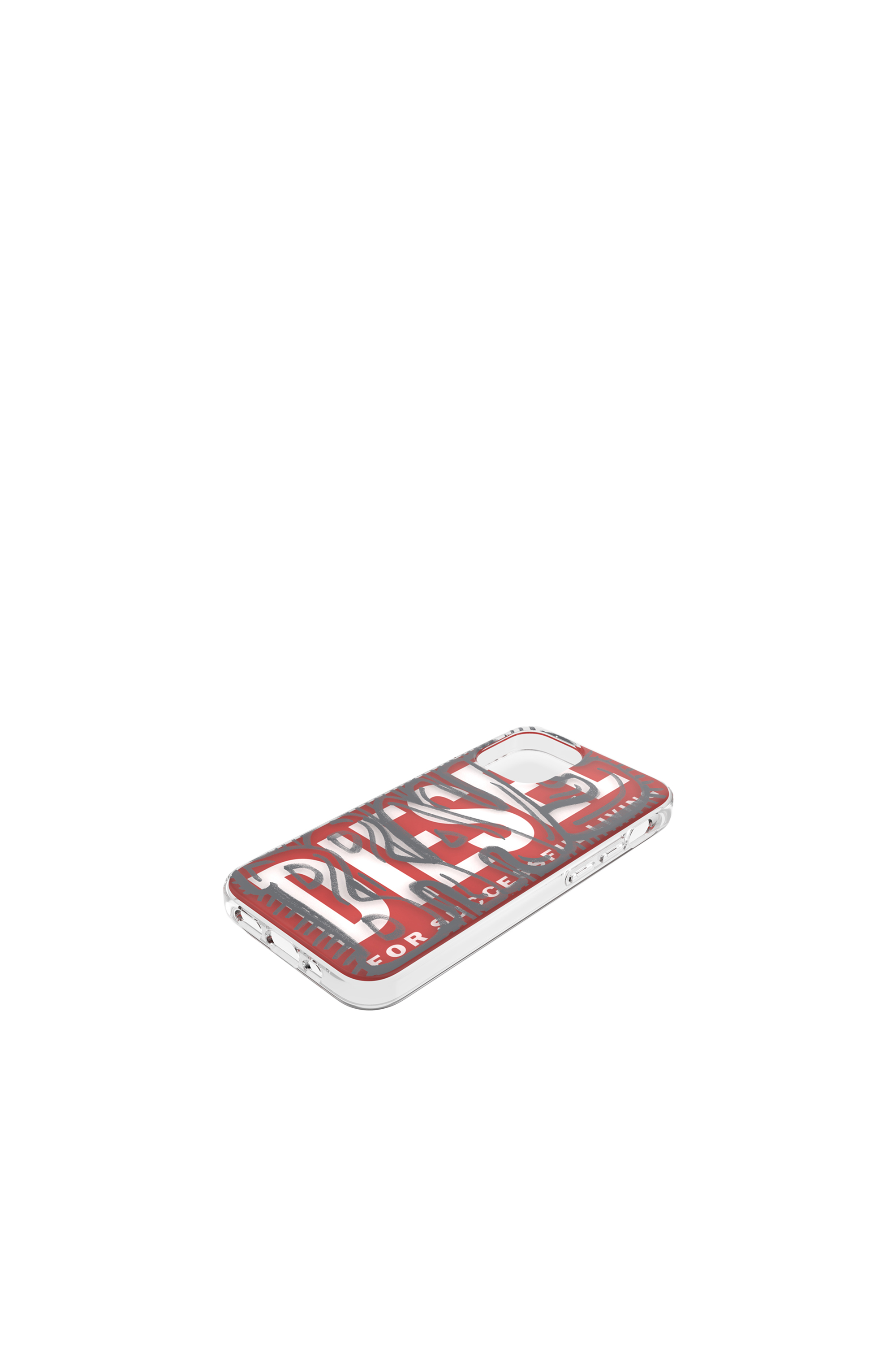 Diesel - 42566 STANDARD CASE, Coque en TPU ultra-léger pur iPhone 12 Mini Mixte in Rouge - 4