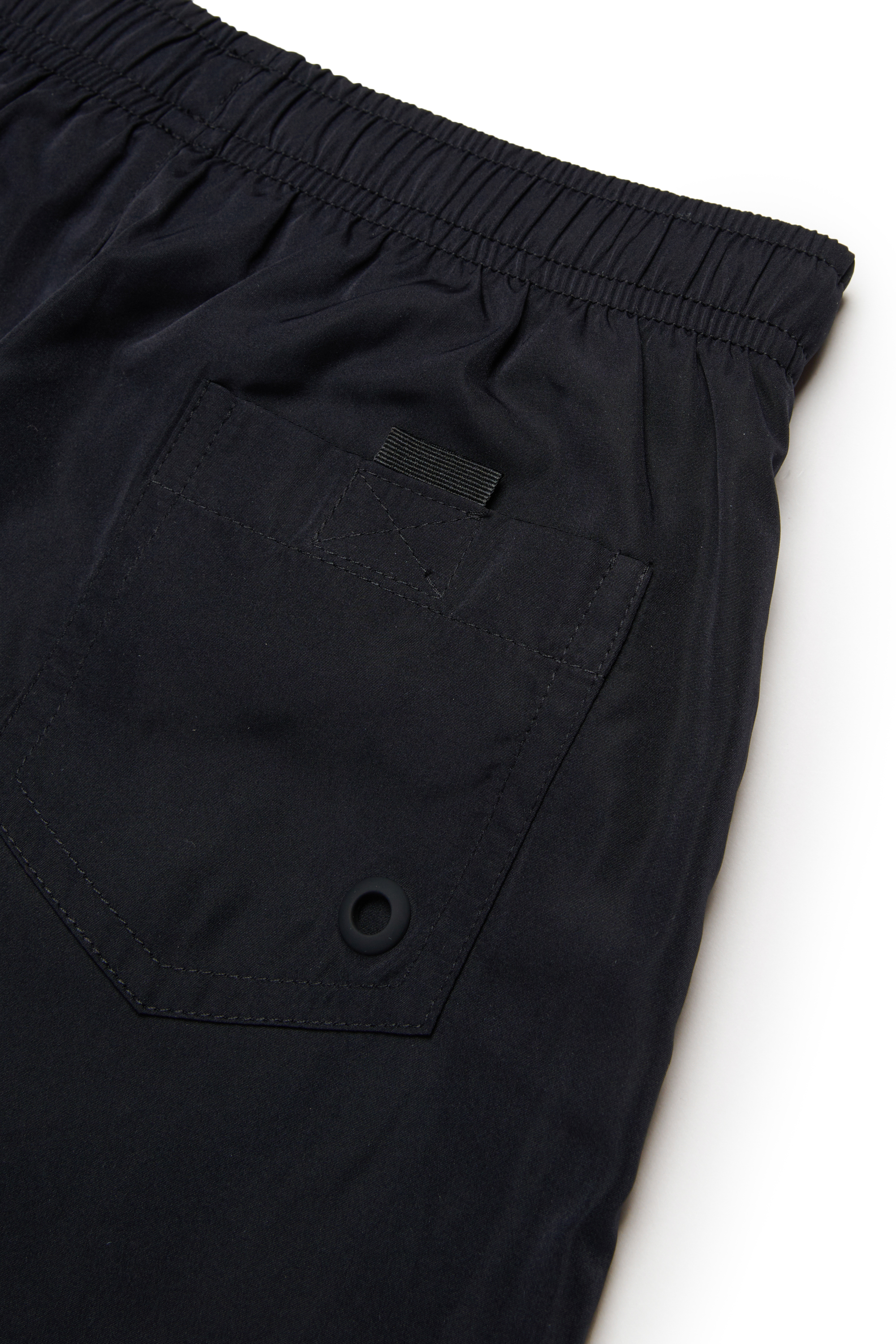 Diesel - MIDIT, Short de bain avec maxi logo Homme in Noir - 4