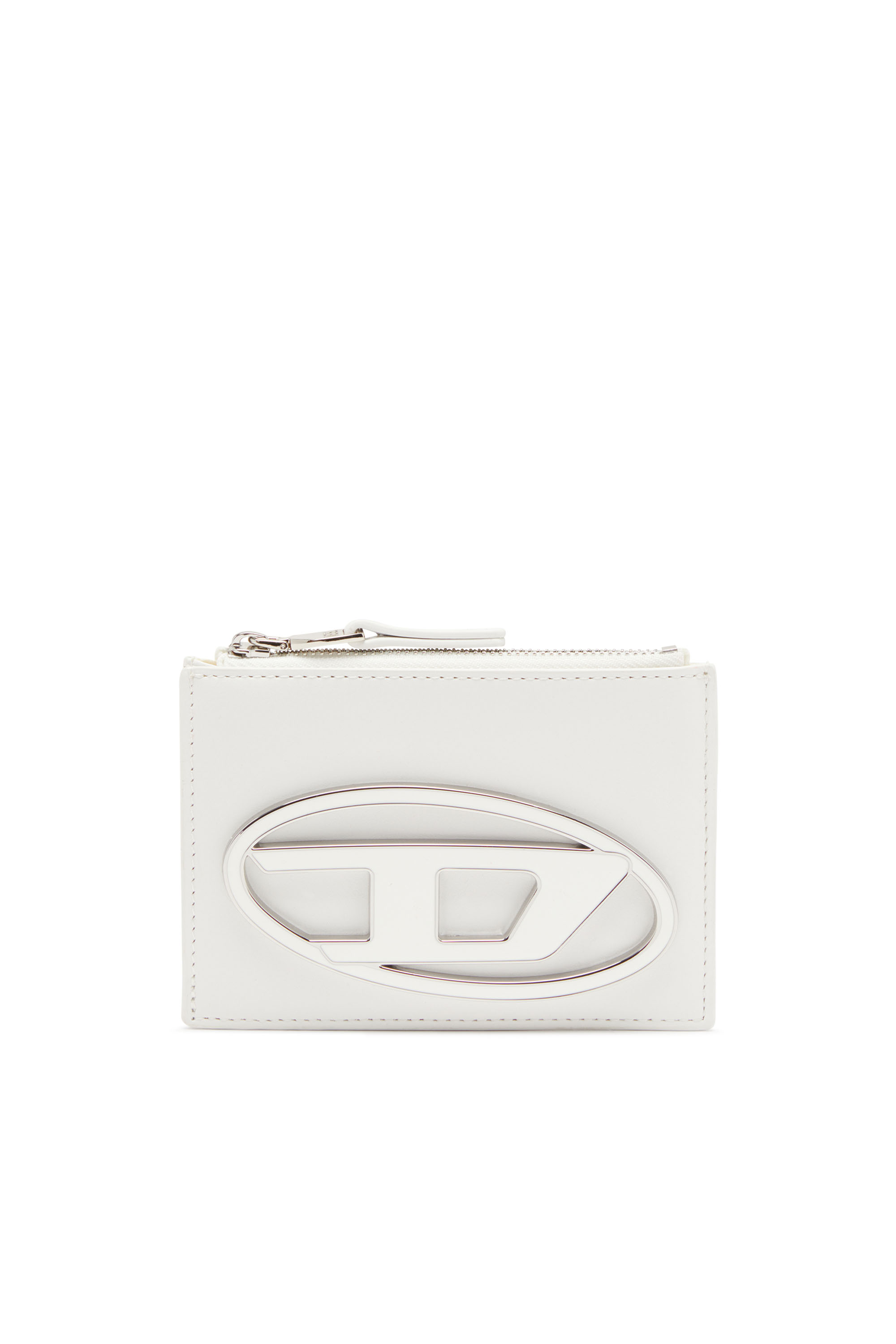Diesel - 1DR CARD HOLDER I, Femme Porte-cartes en cuir in Blanc - Image 1