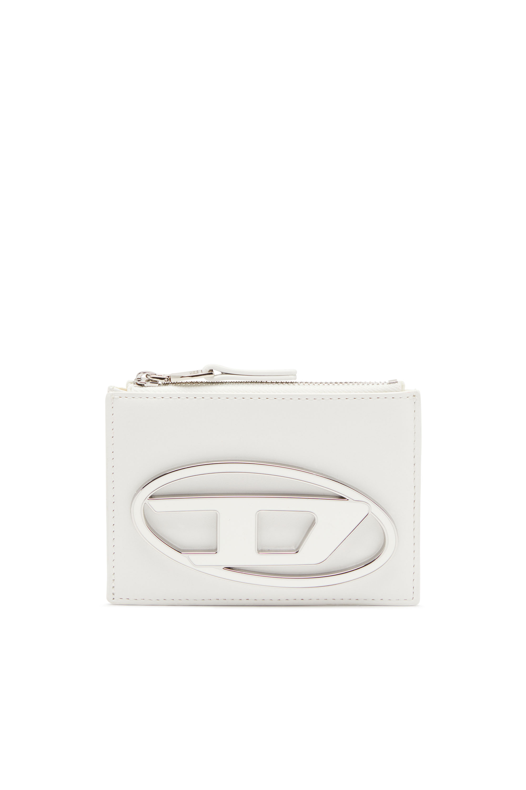 Diesel - 1DR CARD HOLDER I, Porte-cartes en cuir Femme in Blanc - 1