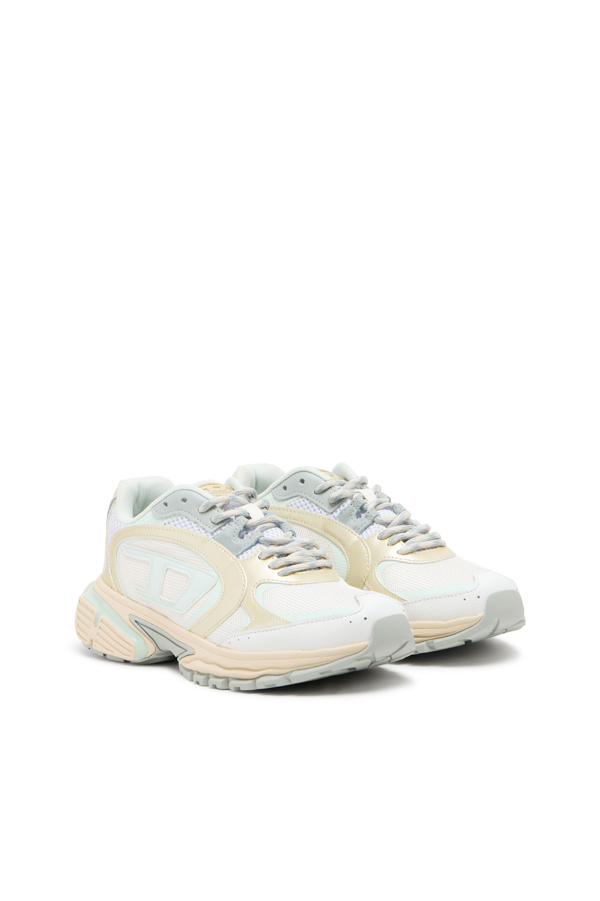 Diesel - S-PRO-V-DENSE LOW W, Baskets S-D-Runner X avec d&eacute;tails m&eacute;talliques Femme in Blanc - 2