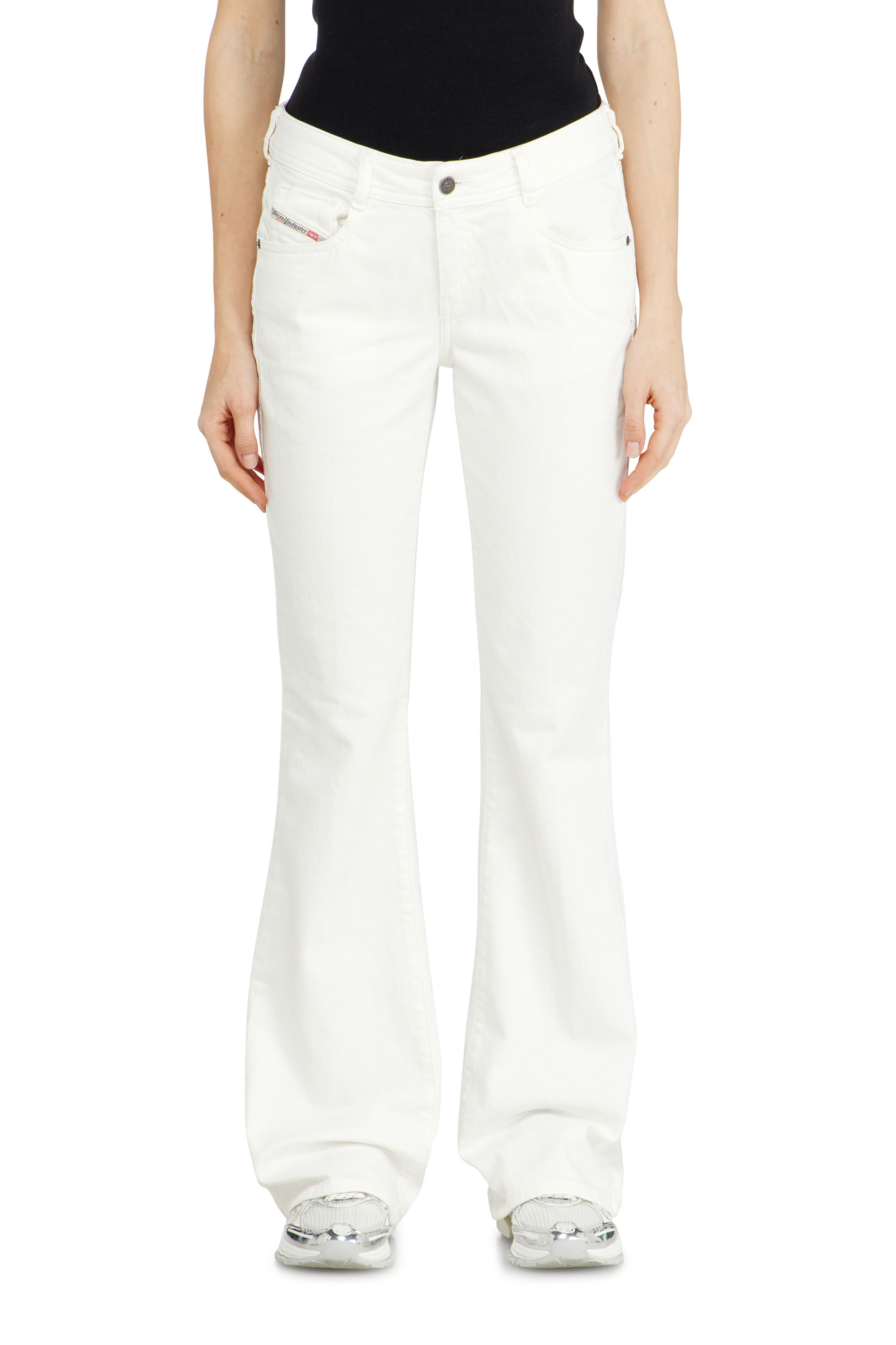 Diesel - Bootcut Jeans 1969 D-Ebbey 09D63 Femme, Blanc - Image 2