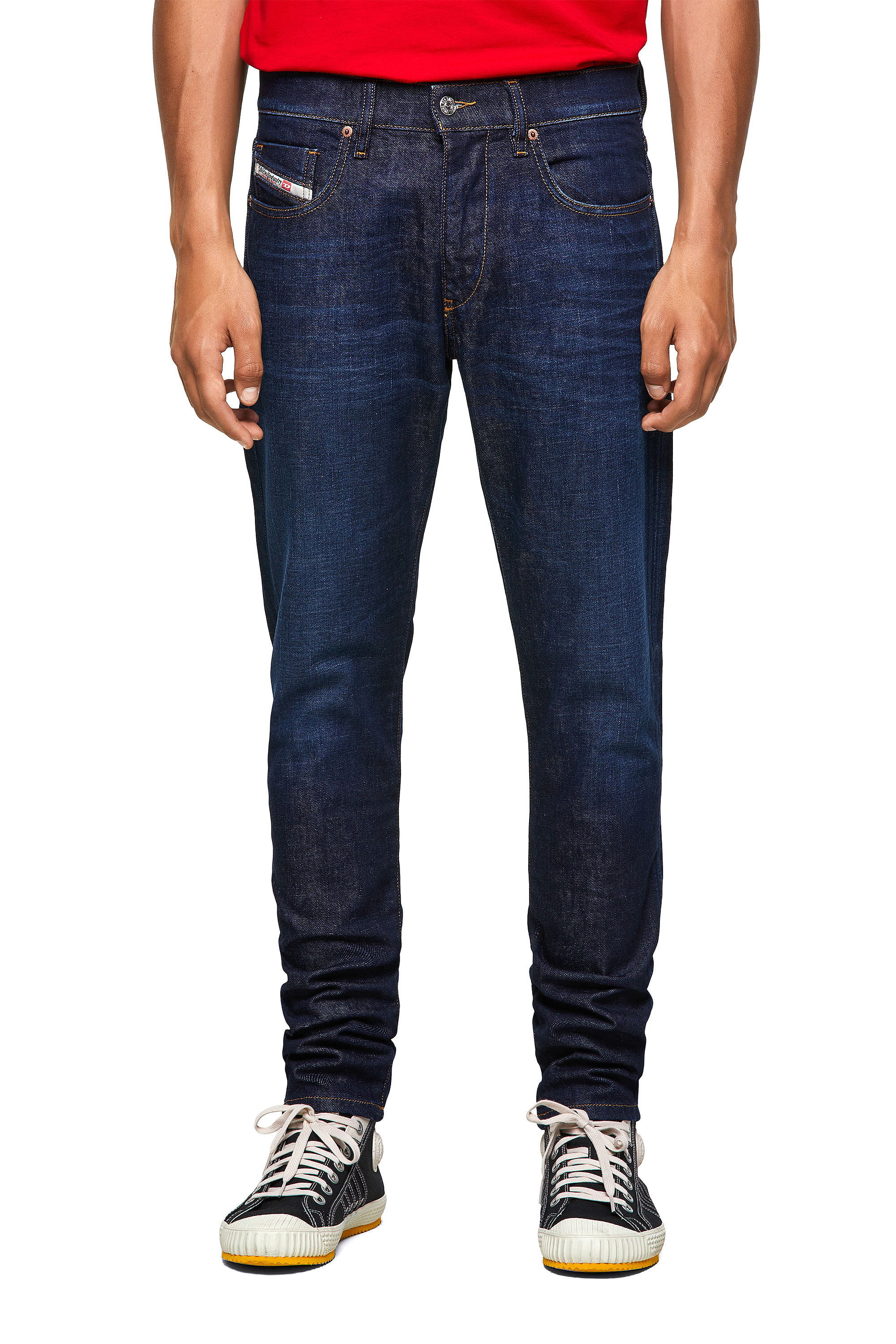 D-Strukt 09A12, Bleu Foncé - Jeans