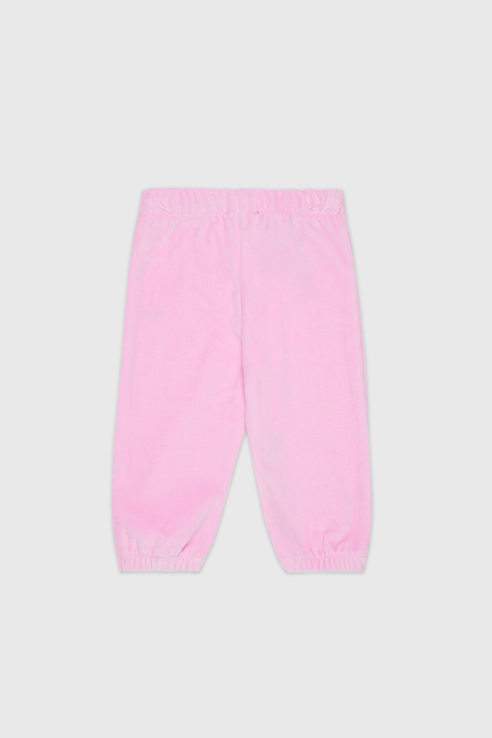 Diesel - PHENIB, Pantalon de surv&ecirc;tement en velours avec broderie Oval D Homme in Rose - 2
