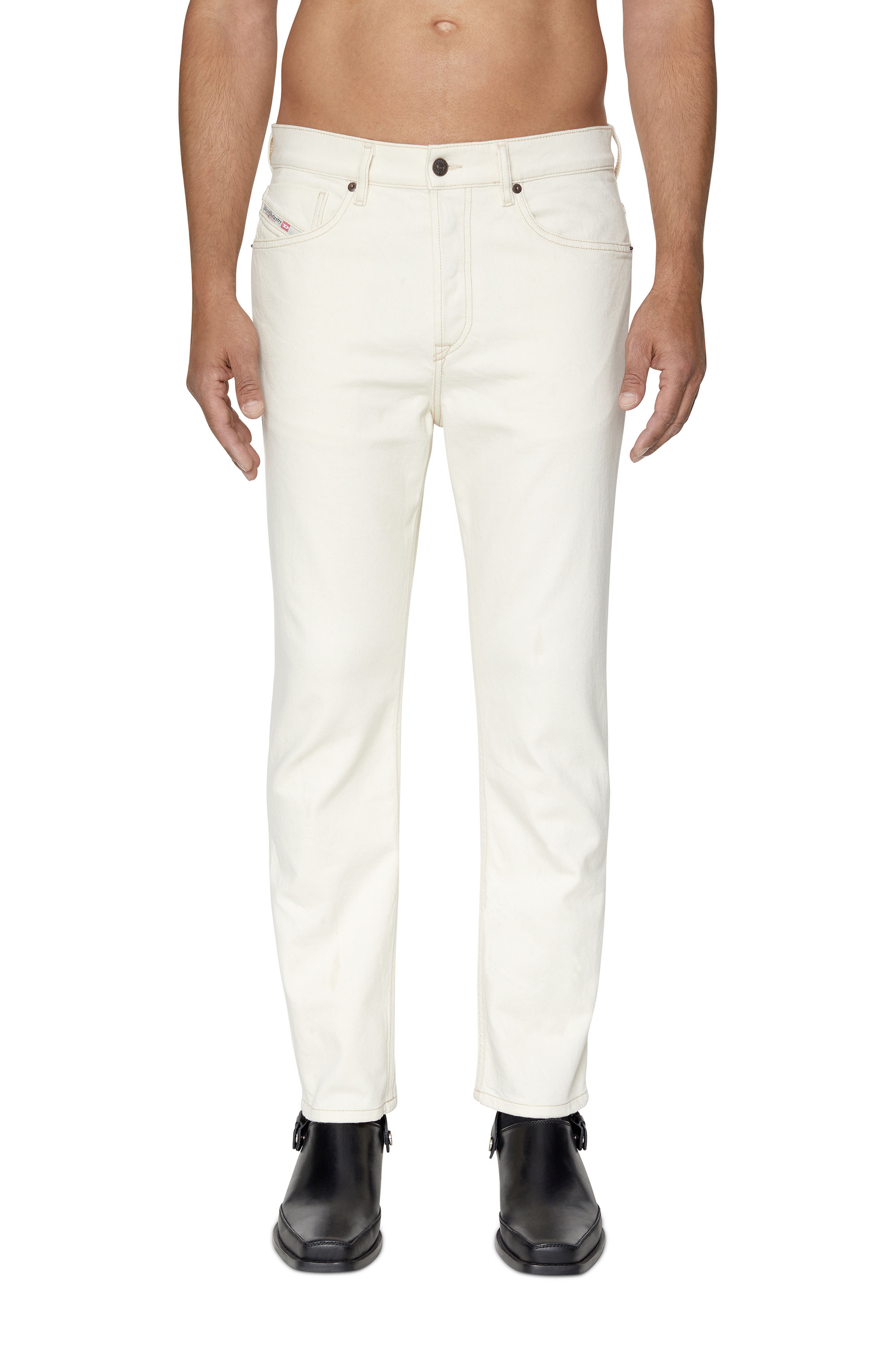 Diesel - 2005 D-FINING 09B94 Tapered Jeans, Blanc - Image 1