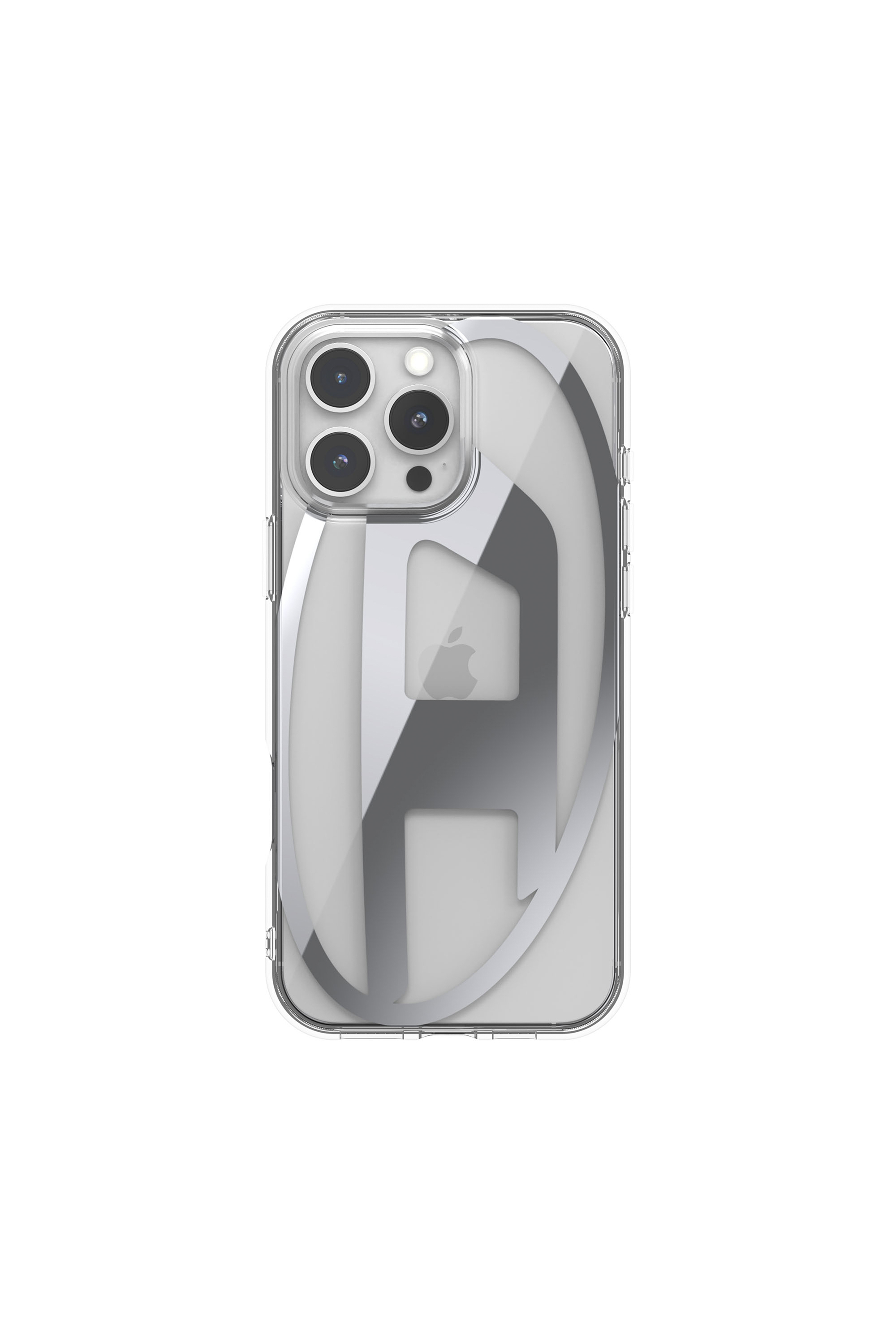 Diesel - 60142 AOP CASE, Coque miroir pour l'iP 16 Pro Max Mixte in Gris argenté - 3