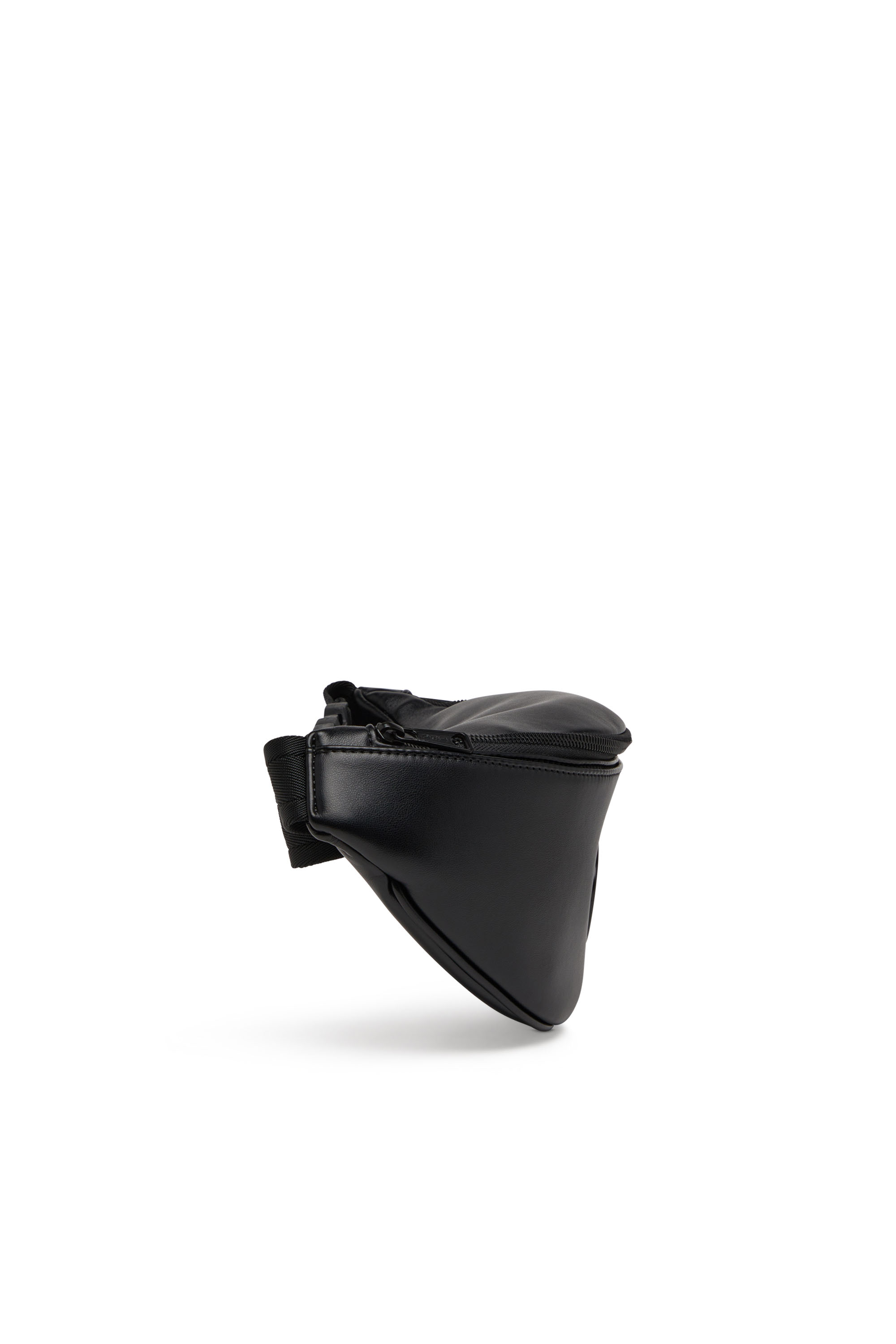 Diesel - HOLI-D BELT BAG M, Holi-D-Sac banane en PU et néoprène Homme in Noir - 4