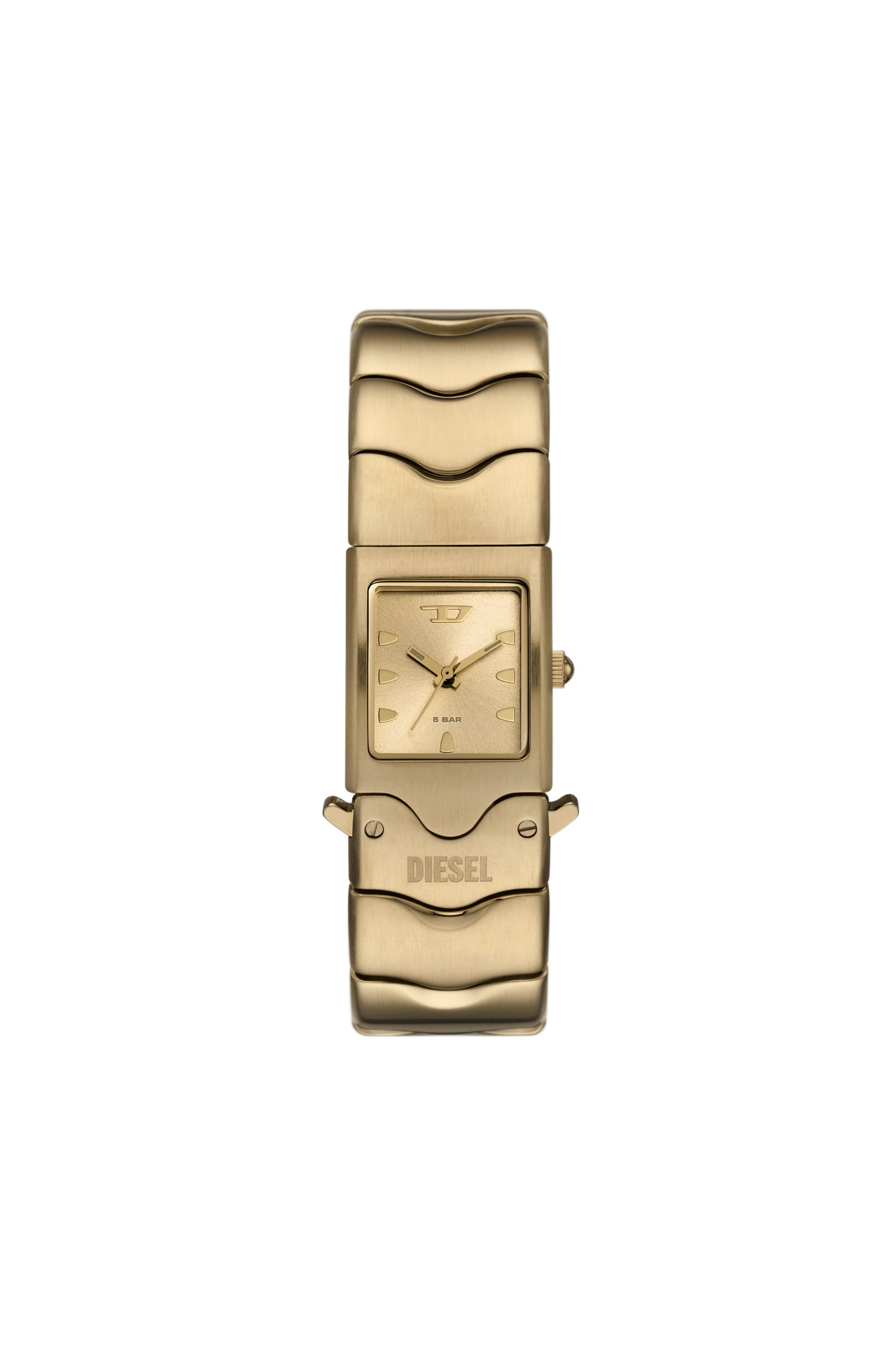 Diesel - DZ2223, Unisex's Closer stainless steel watch in Gold - 1