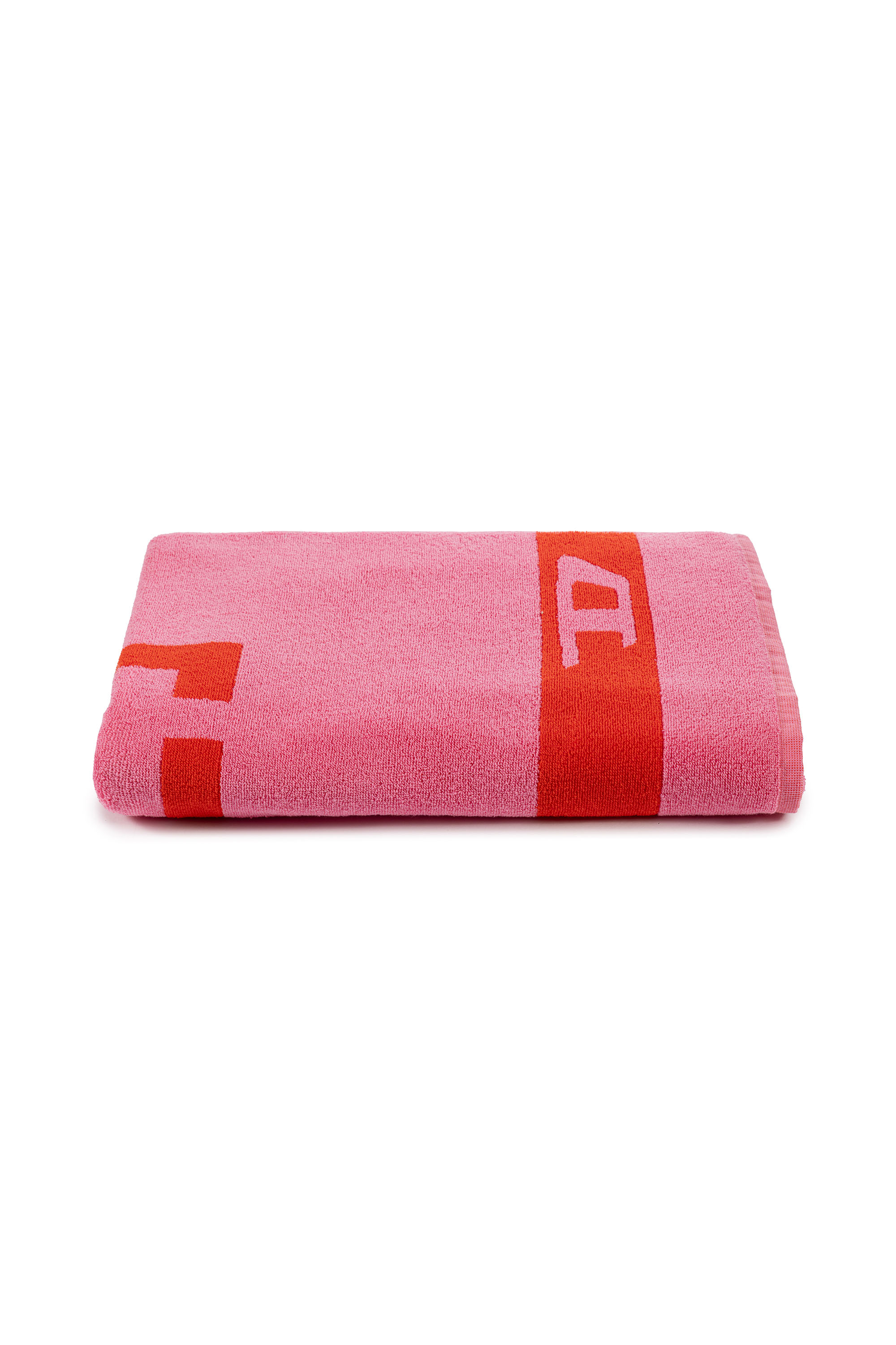 Diesel - 1018133  PIXEL TOYS 1 PINK/RED TOWEL, Serviette &eacute;ponge 100x180 cm Mixte in Rouge - 3
