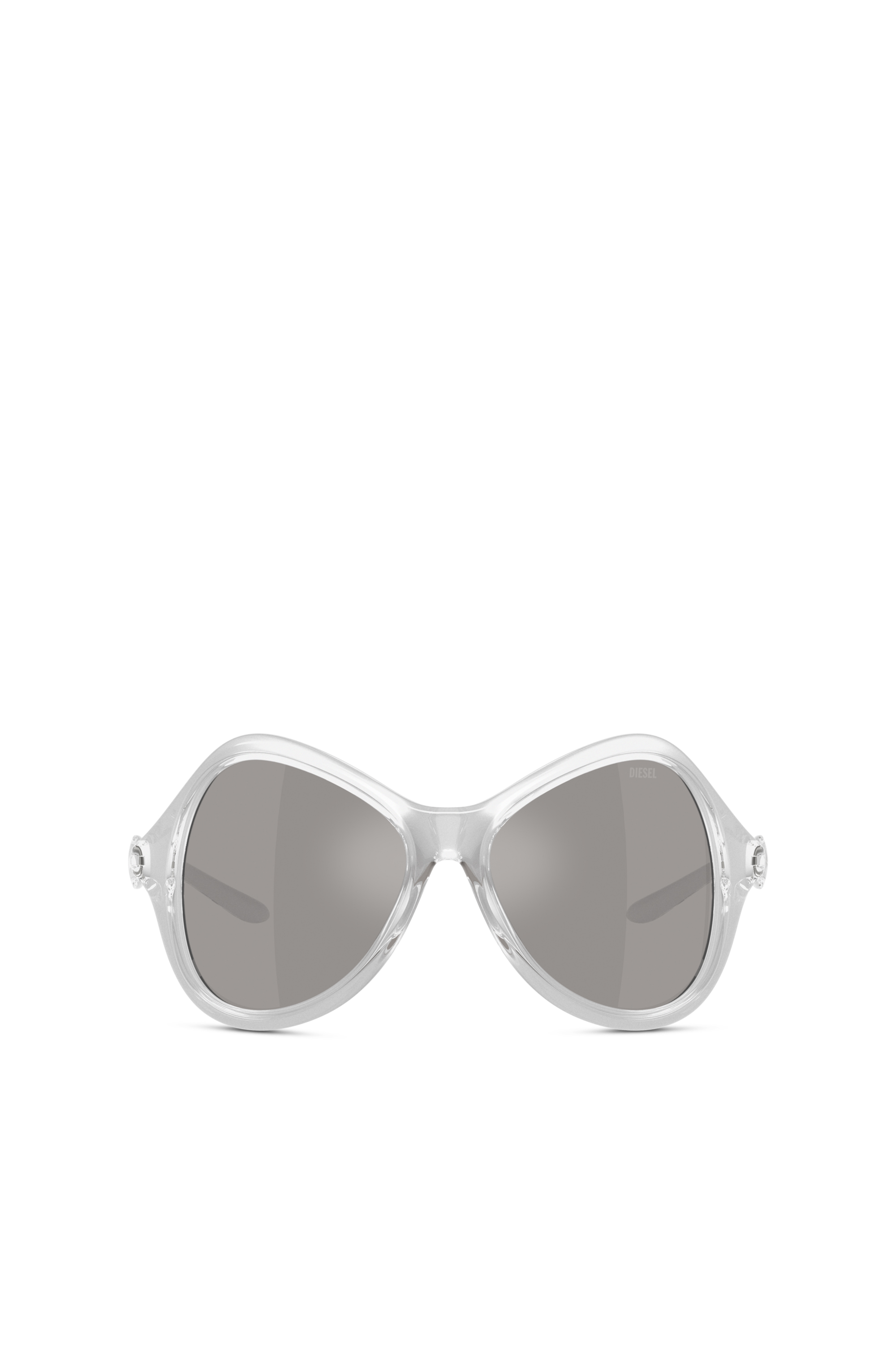 Diesel - 0DL3010U, Lunettes de soleil style œil de chat Mixte in Gris - 2