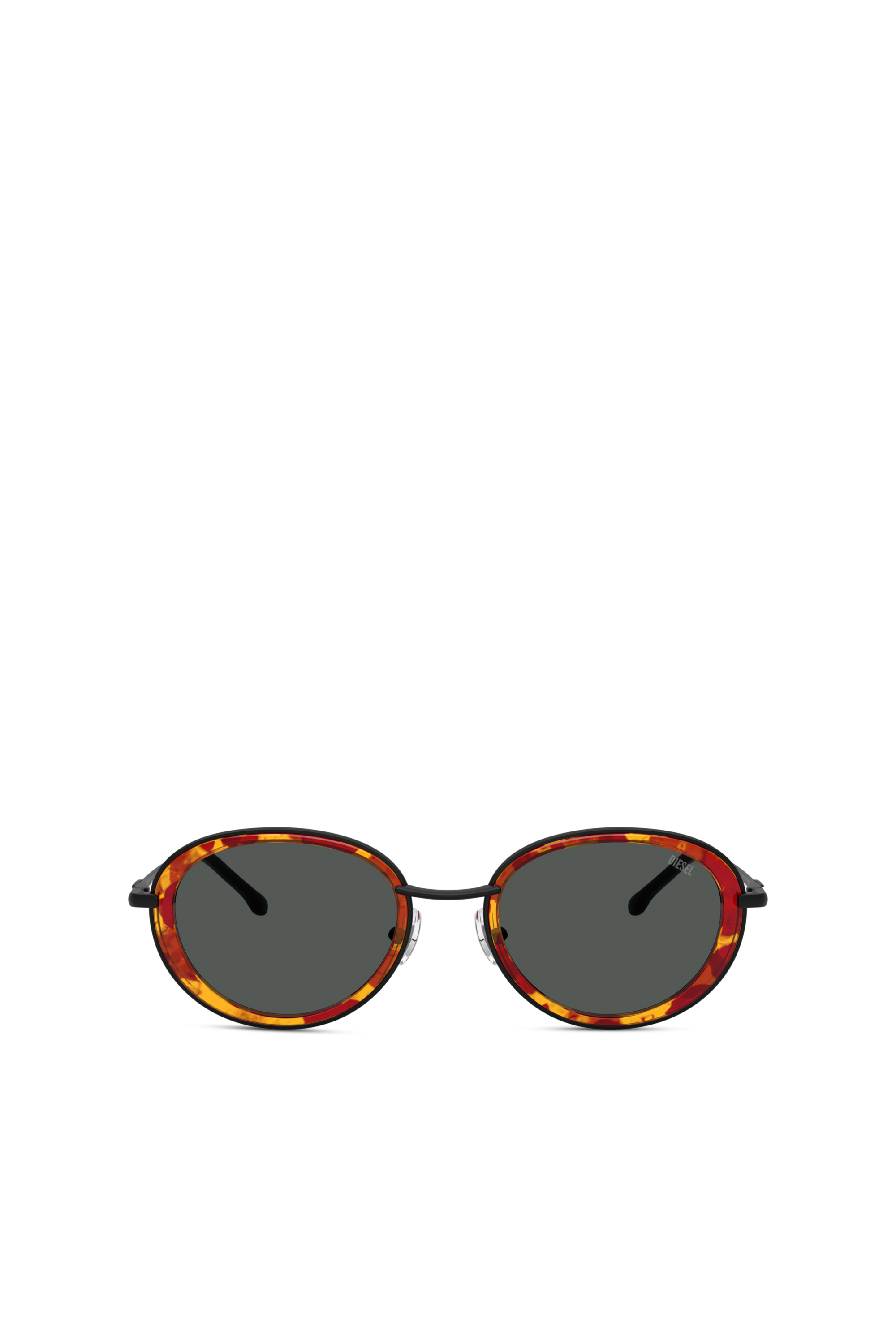 Diesel - 0DL1018, Lunettes de soleil ovales Mixte in Noir - 2