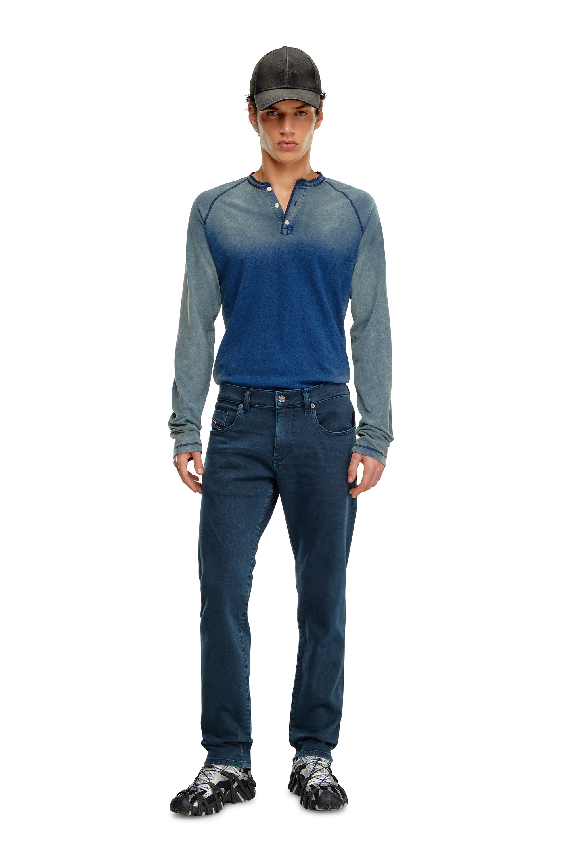 Diesel - Slim Jeans 2019 D-Strukt 0QWTY, Bleu moyen - Image 5