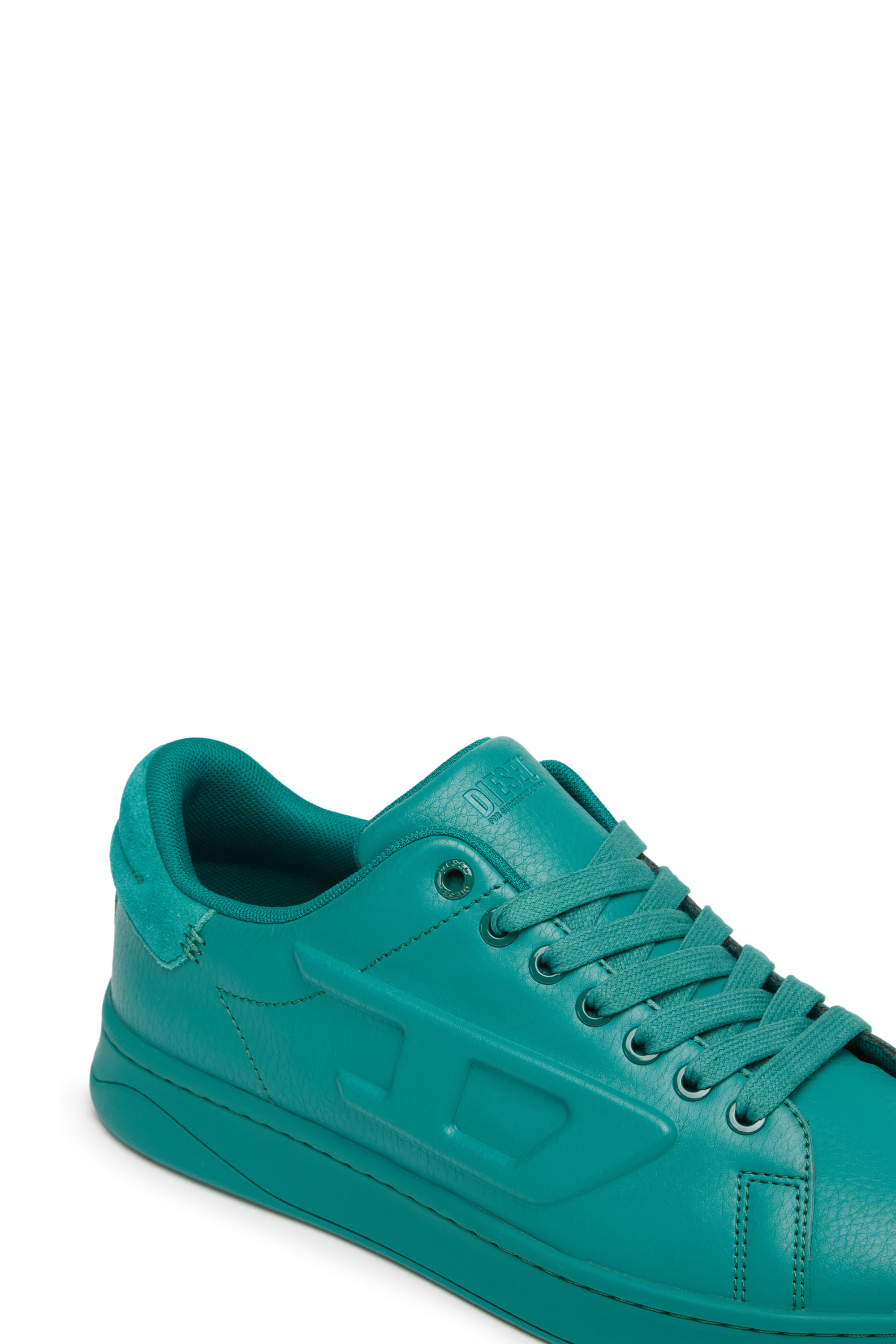 Diesel - S-ATHENE LOW, S-Athene Low-Sneakers avec logo D emboss&eacute; Homme in Vert - 6
