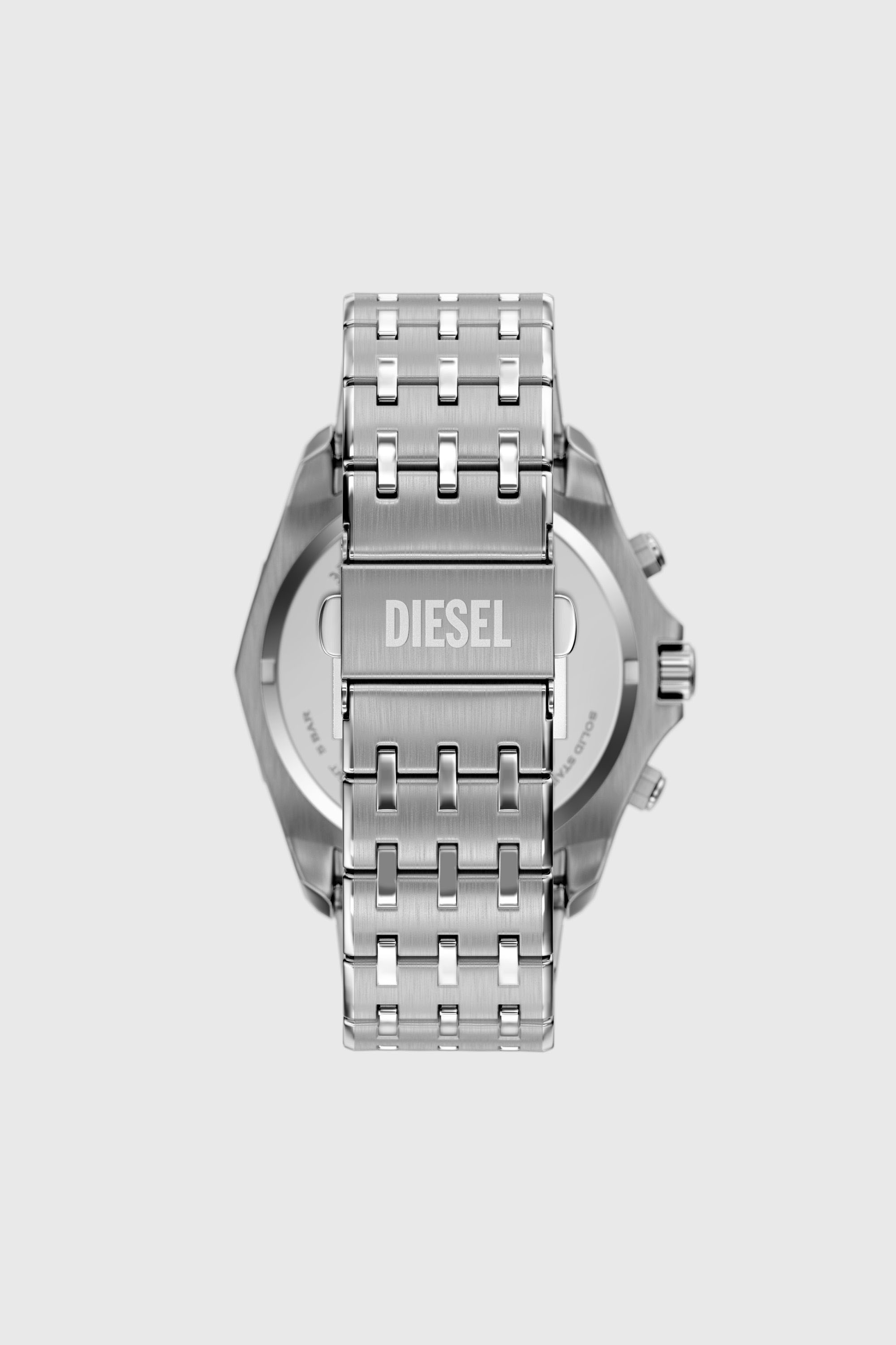 Diesel - DZ4706 WATCH, Montre Stinger en acier inoxydable Homme in Gris argent&eacute; - 2
