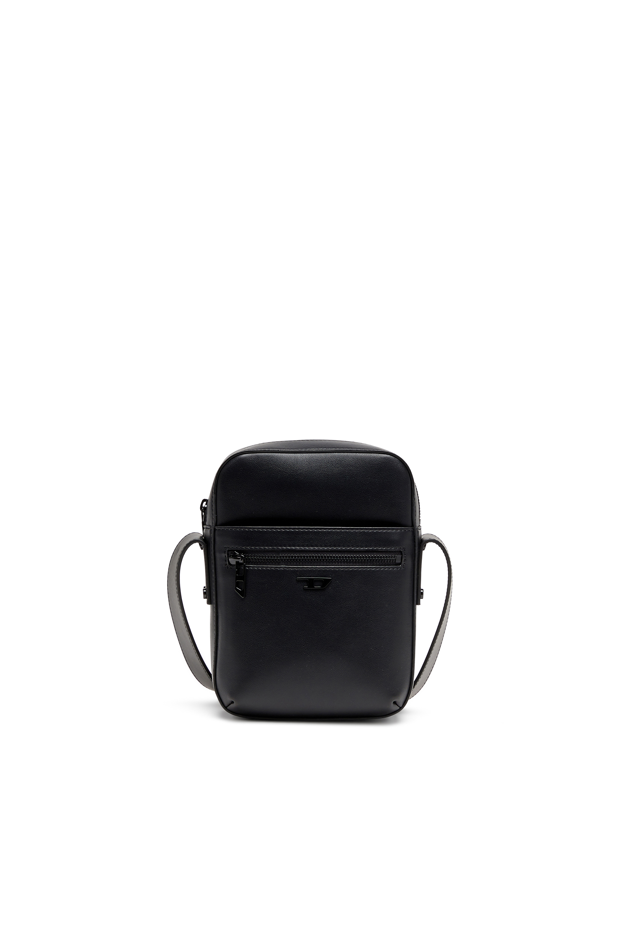 Diesel - RIVET-D CROSSBODY, Rivet-D - Sac bandouli&egrave;re en PU avec rivets Homme in Noir - 1
