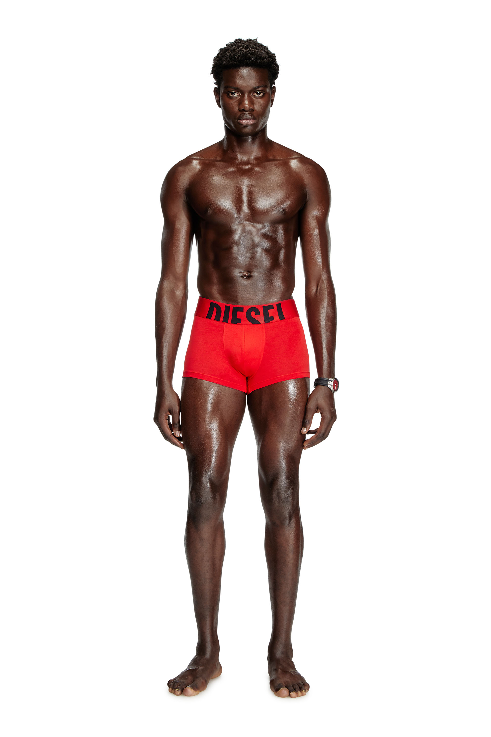 Diesel - UMBX-DAMIENTHREEPACK-5.5EL, Lot de trois boxers en coton stretch Homme in Polychrome - 1
