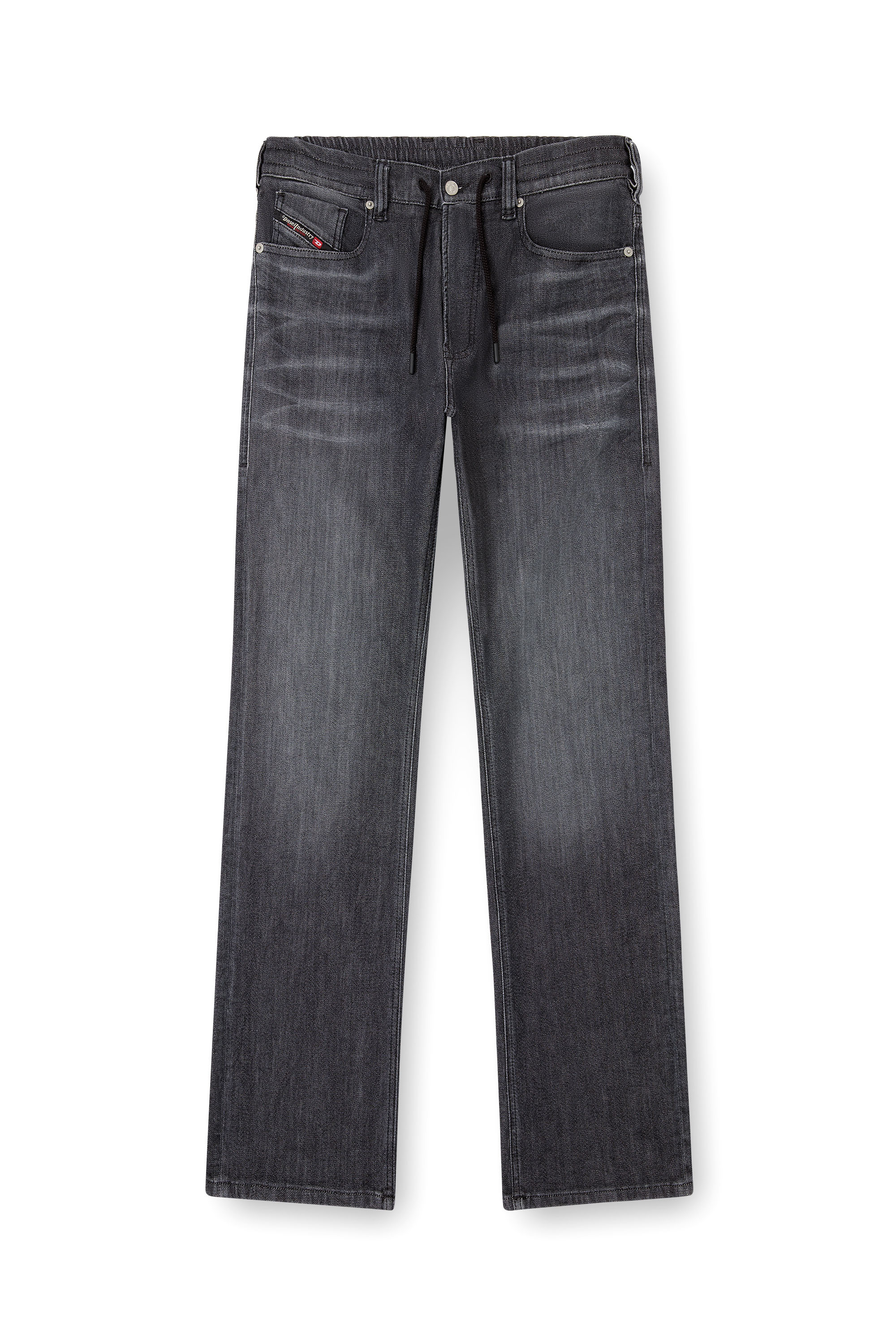 Diesel - Relaxed 2080 D-Reel Joggjeans® 09M66 Homme, Noir/Gris foncé - Image 3