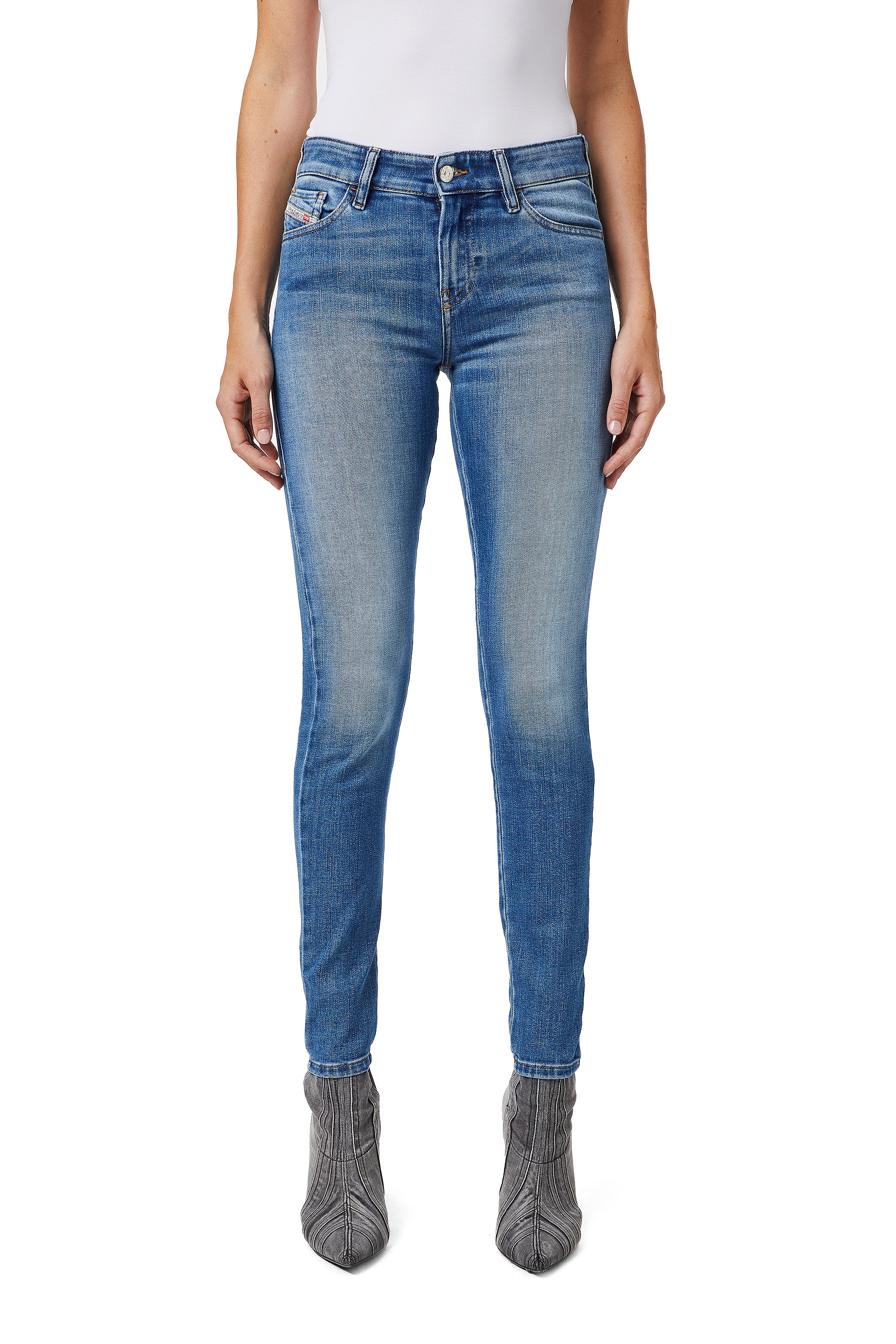 Slandy 009QS, Bleu Clair - Jeans