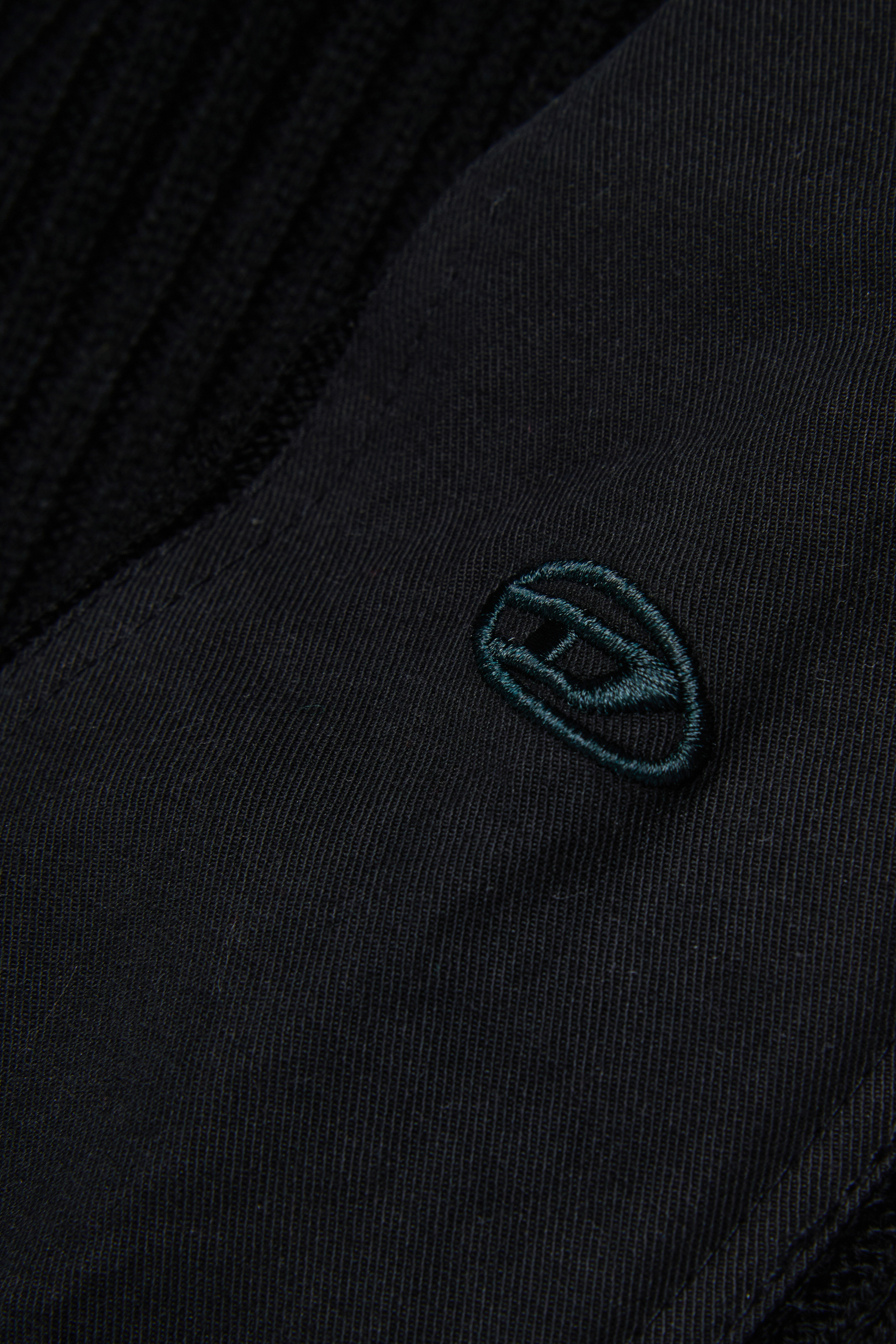 Diesel - KAMAR, Pull effiloch&eacute; en m&eacute;lange de laine Homme in Noir - 4