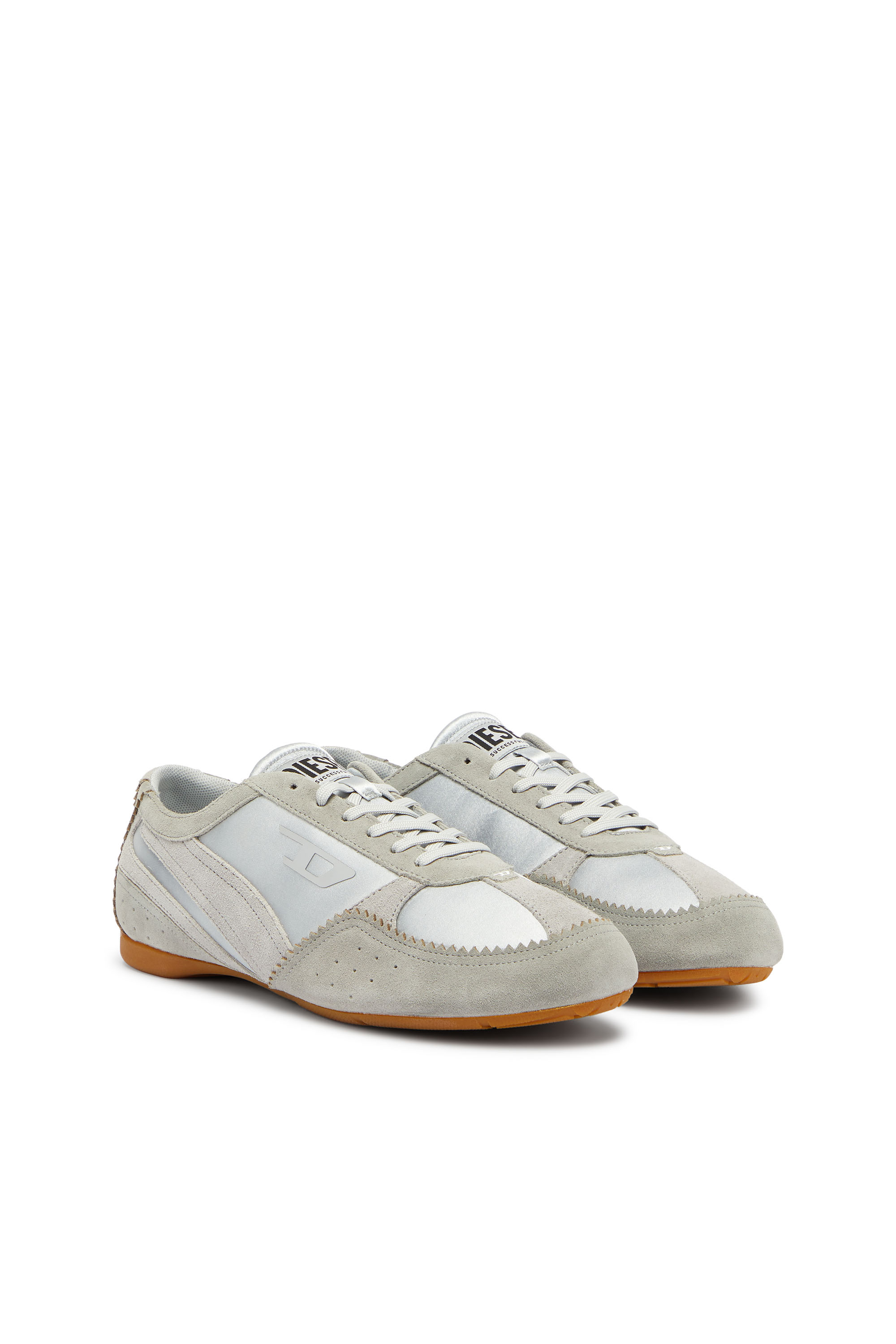 Diesel - D-MILE LOW II W, D-Mile - Sneaker avec empi&egrave;cements en su&egrave;de Femme in Bleu - 2