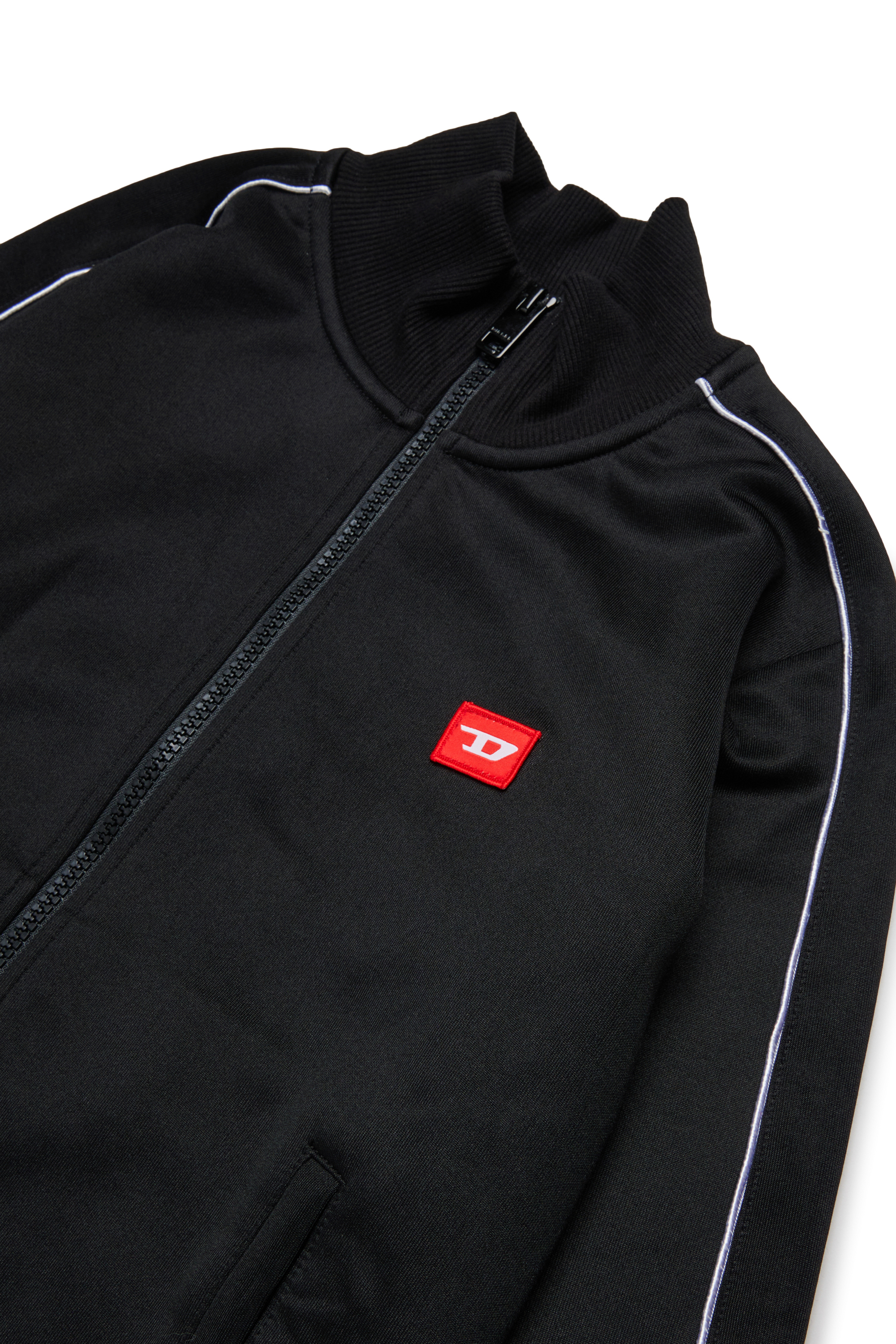 Diesel - SLOCKD, Sweat à fermeture éclair Homme in Noir - 3