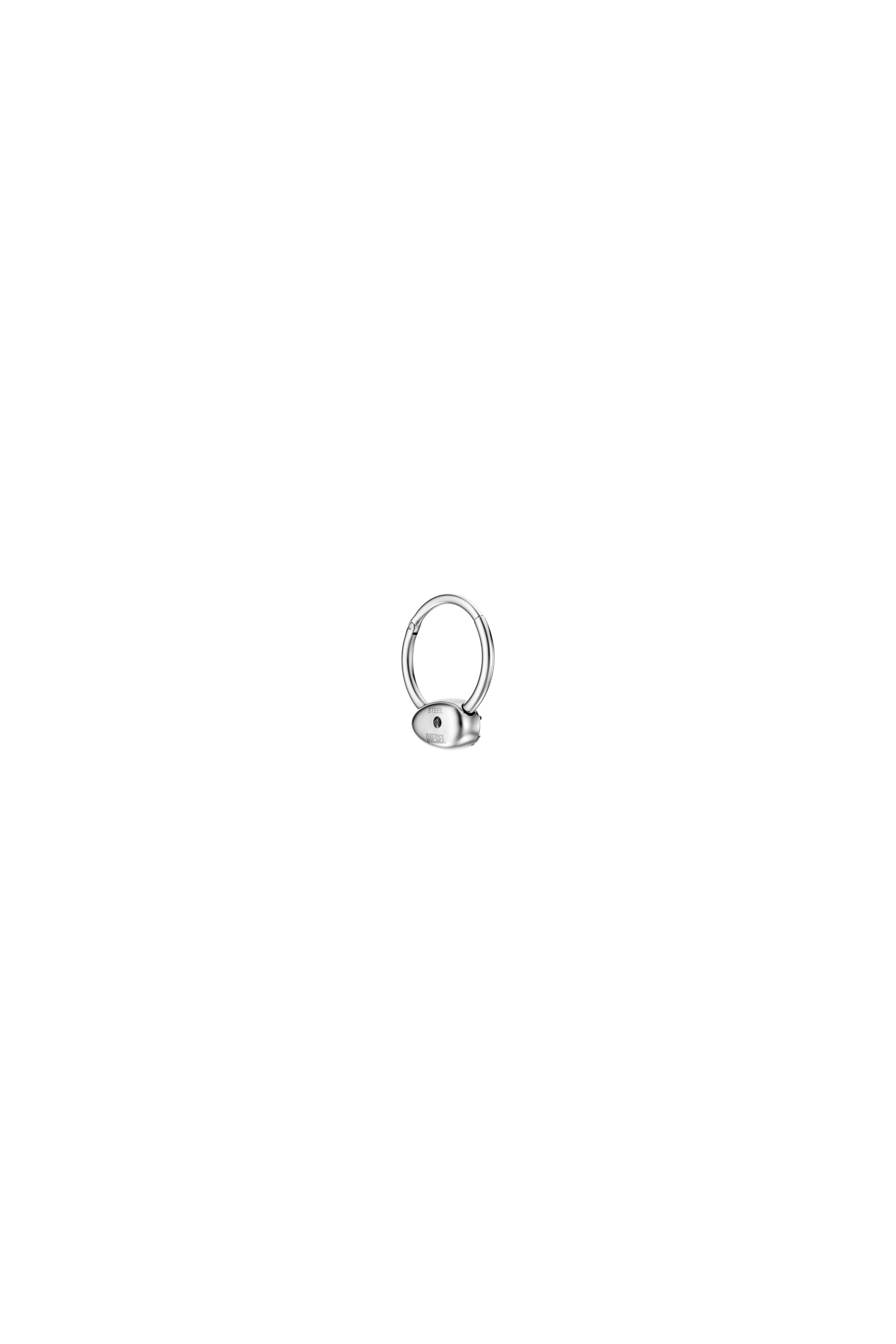 Diesel - DX1701040 JEWELLERY, Bijou de septum en acier inoxydable Mixte in Gris argent&eacute; - 2