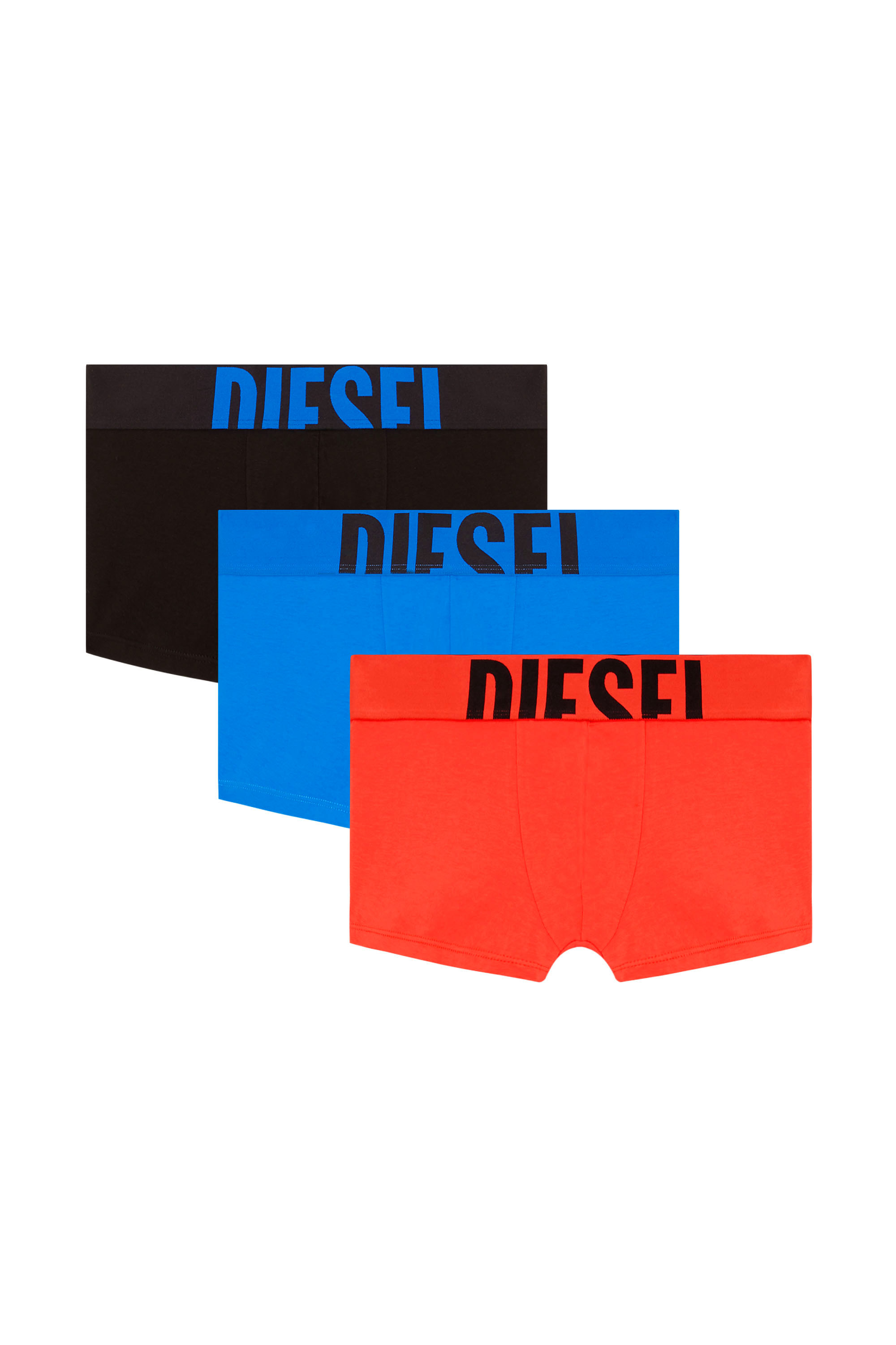 Diesel - UMBX-DAMIENTHREEPACK-5.5EL, Lot de trois boxers en coton stretch Homme in Polychrome - 1