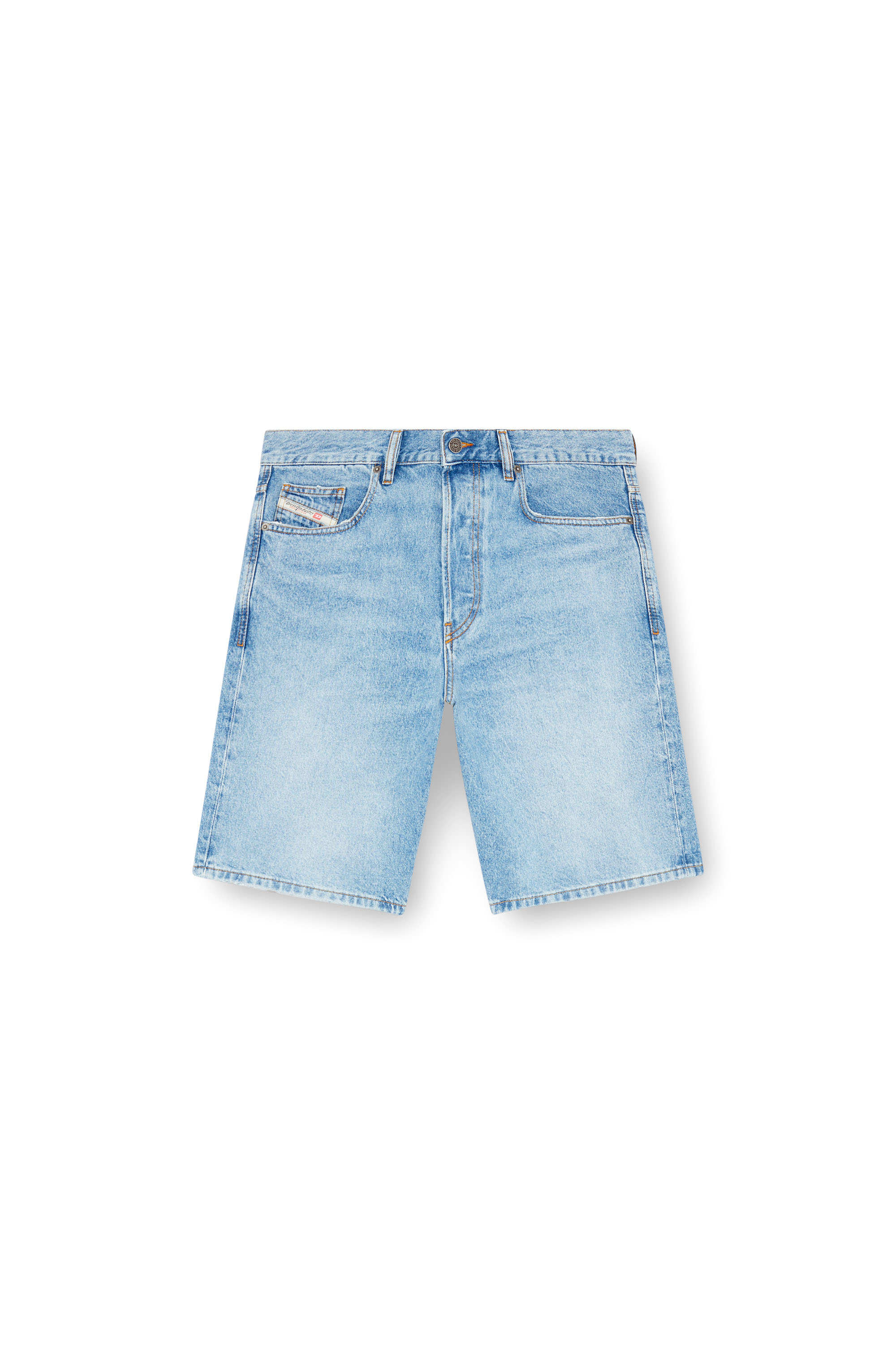 Diesel - REGULAR-SHORT, Short en denim Homme in Bleu - 3
