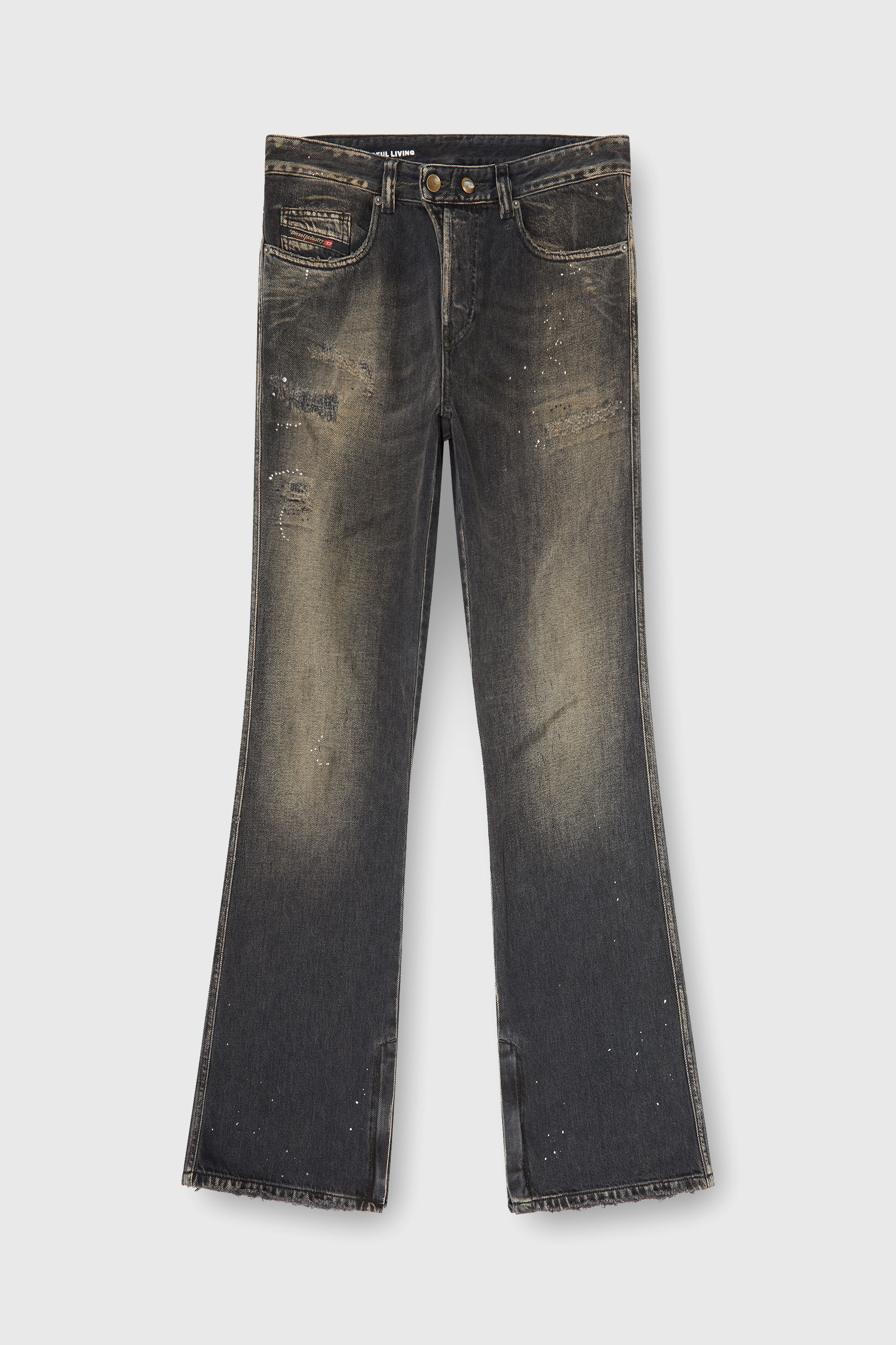 Diesel - Bootcut Jeans 1998 D-Buck 09P64 Homme, Noir/Gris fonc&eacute; - Image 2