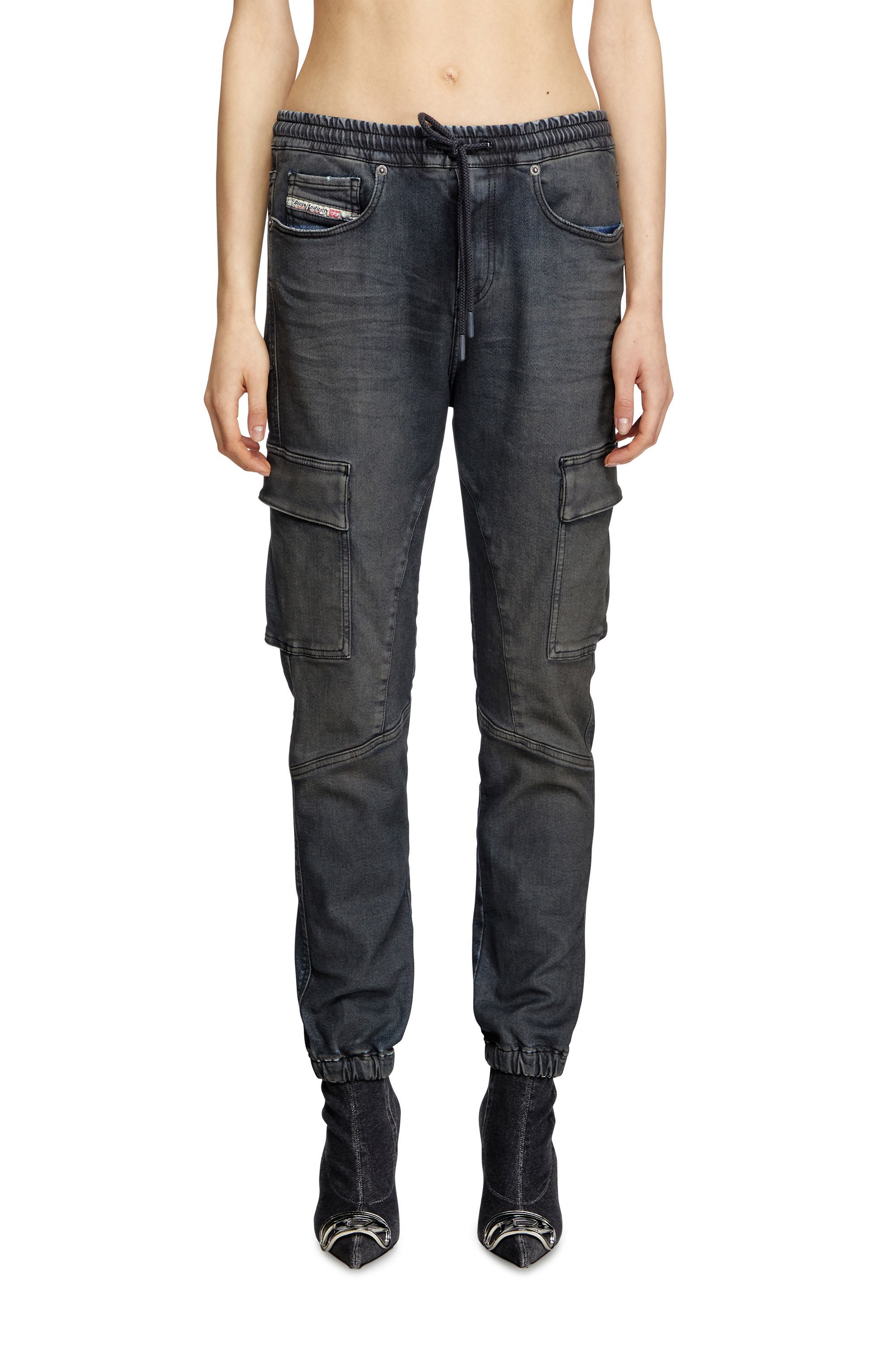 Diesel - Regular 2051 D-Ursy Joggjeans® 09L13 Femme, Bleu Foncé - Image 1