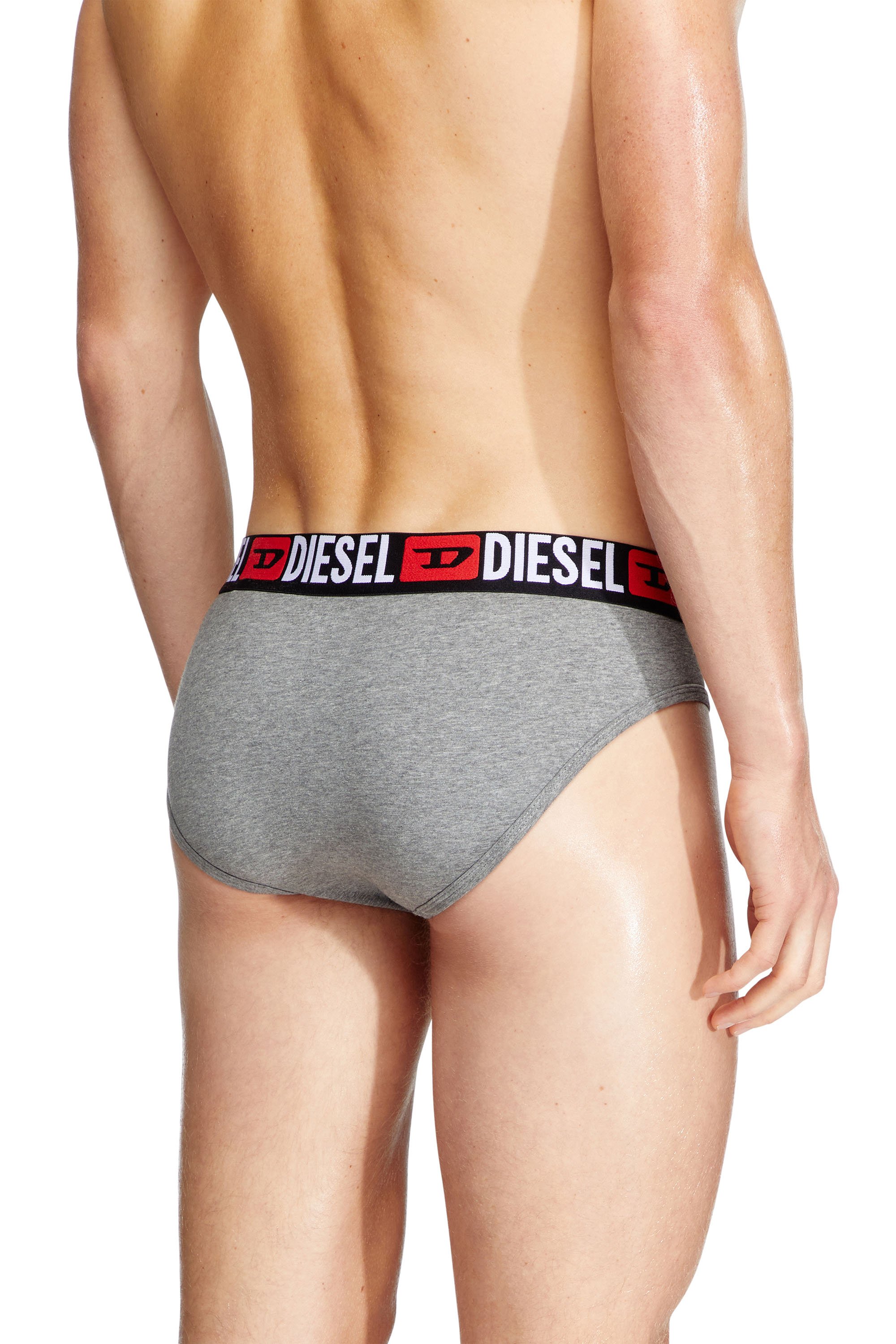 Diesel - UMBR-ANDRETHREEPACK, Lot de trois slips unis Homme in Polychrome - 3