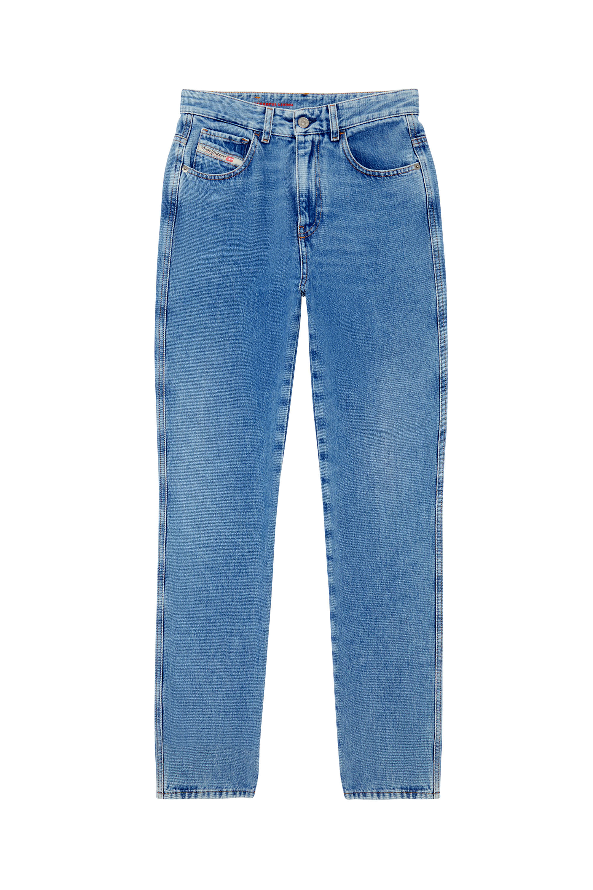 Diesel - 1994 09C16 Straight Jeans, Bleu moyen - Image 6