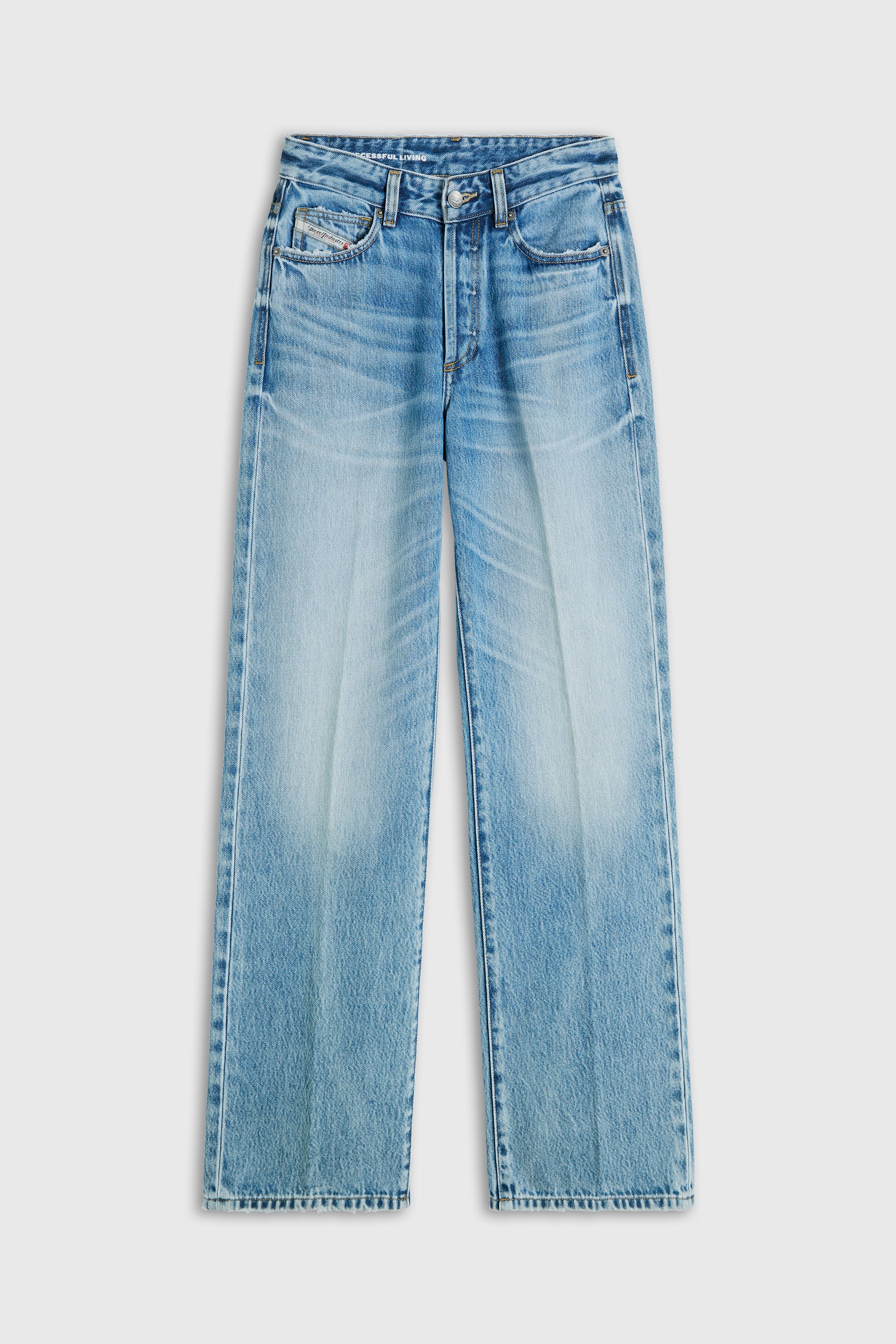 Diesel - Regular Jeans 1971 D-Sent 0DLDF Femme, Bleu Clair - Image 2