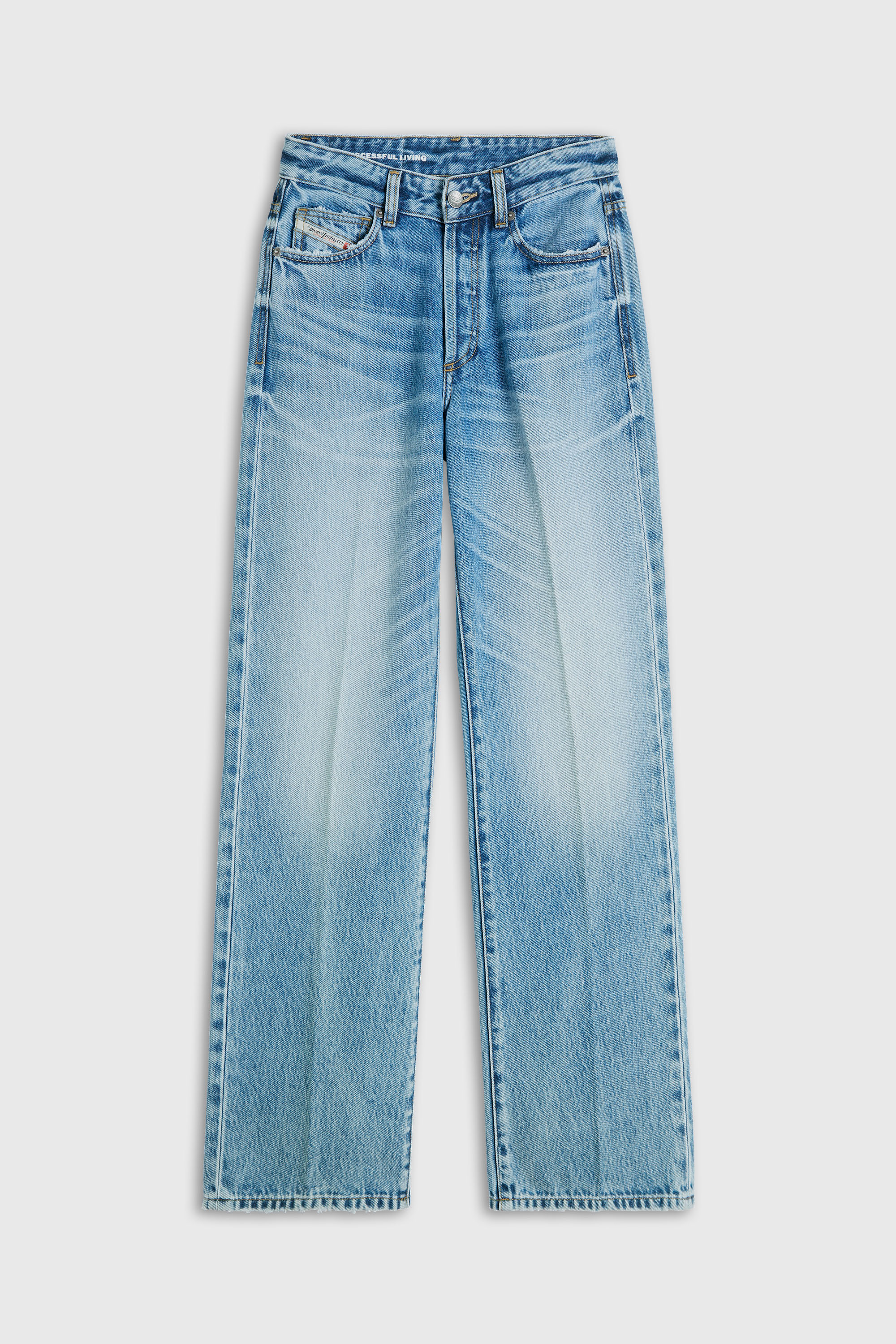 Diesel - Regular Jeans 1971 D-Sent 0DLDF Femme, Bleu Clair - Image 6