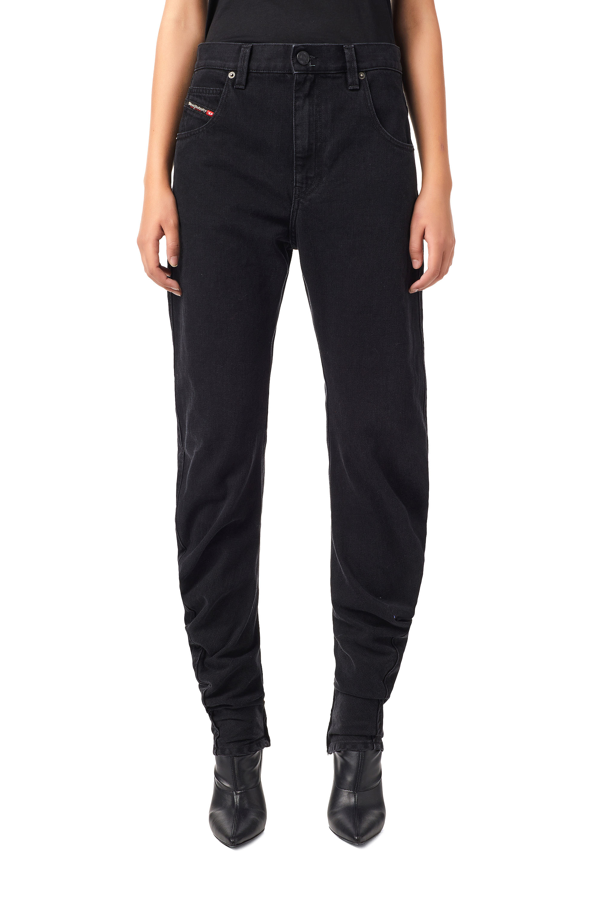 D-Plata 09B47, Noir/Gris foncé - Jeans