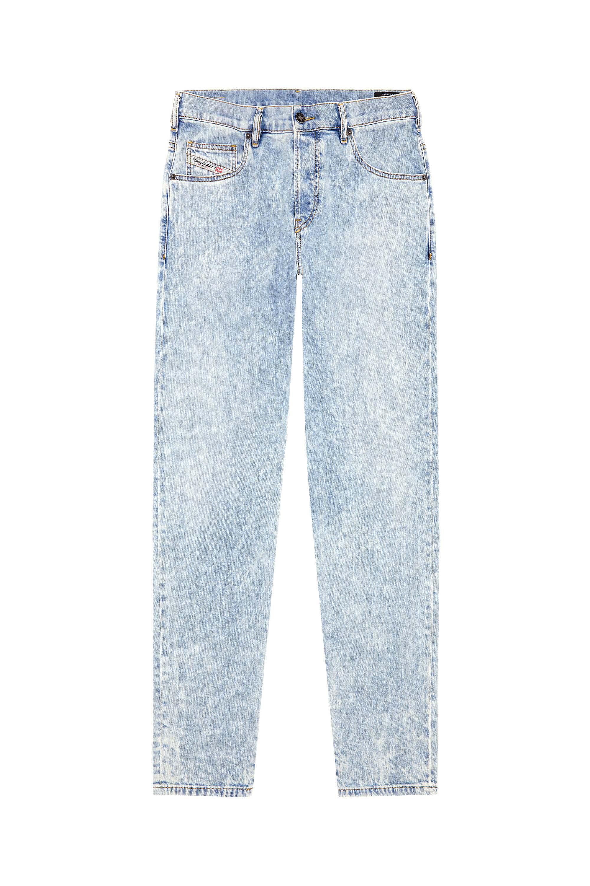 Diesel - D-Yennox 0GDAM Tapered Jeans, Bleu Clair - Image 6