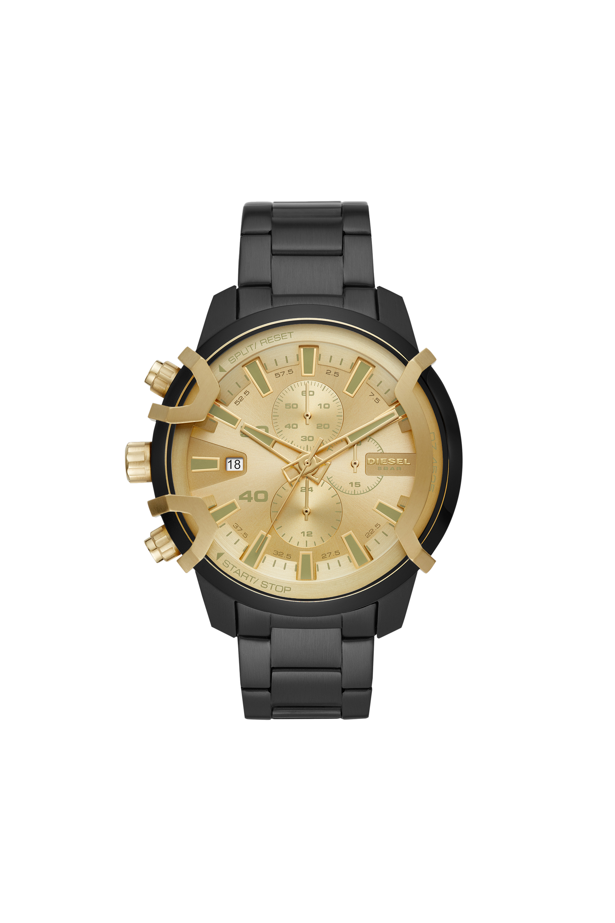 Diesel - DZ4525, Noir/Doré - Image 1
