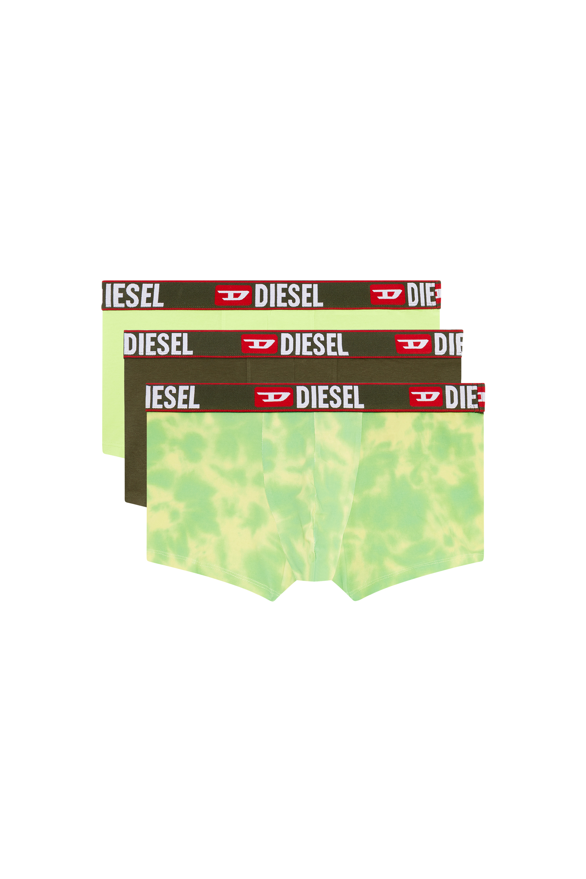 Diesel - UMBX-DAMIENTHREEPACK, Noir/Vert - Image 1