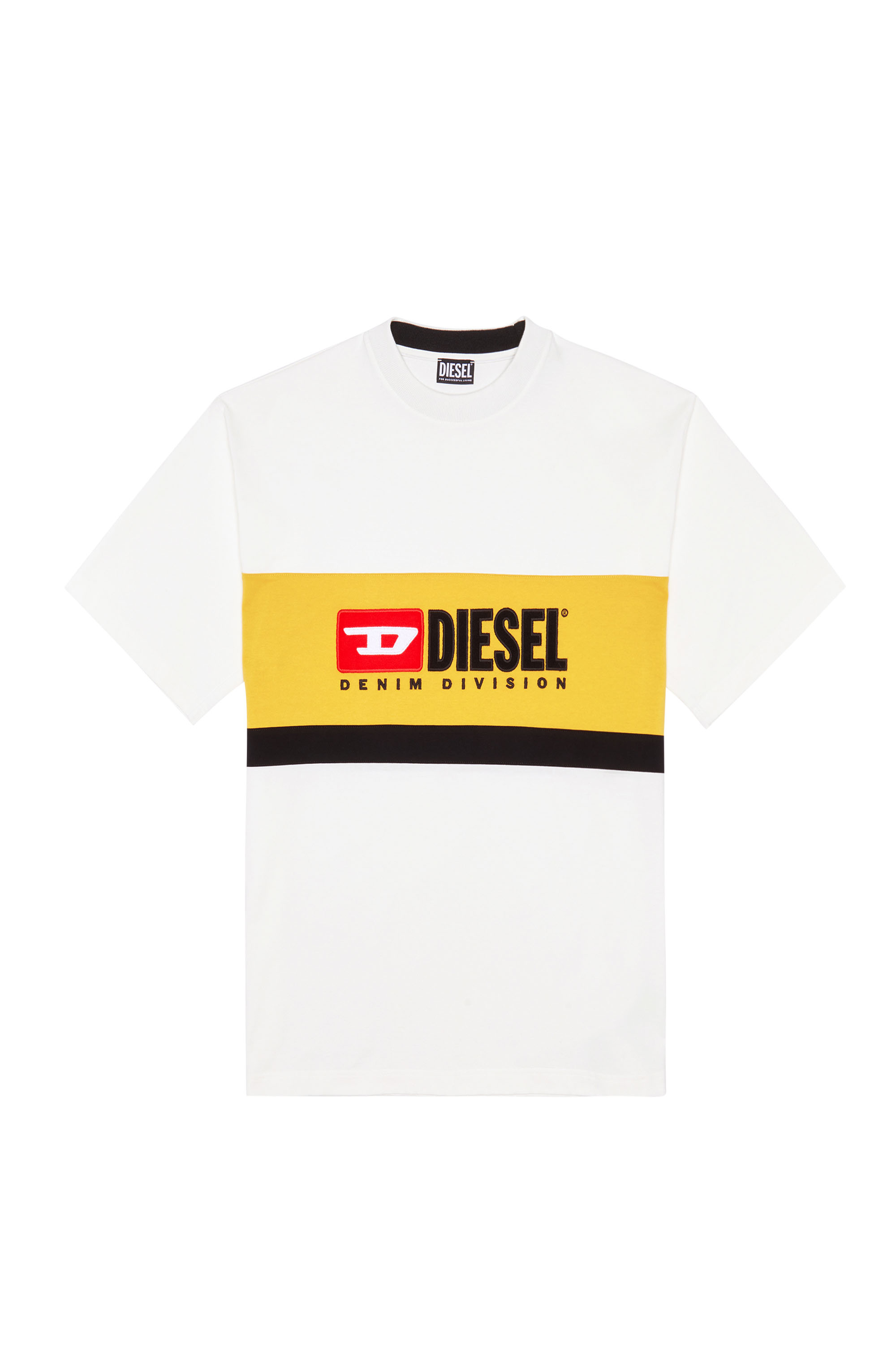 Diesel - T-STREAP-DIVISION, Blanc - Image 5