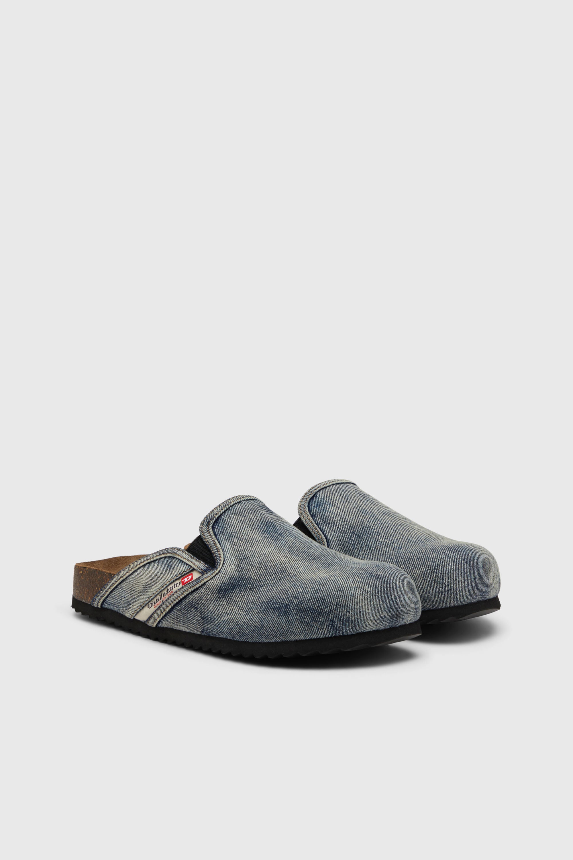 Diesel - D-WOODSTOCK SLIP-ON, D-Woodstock-Mules en denim Homme in Bleu - 2